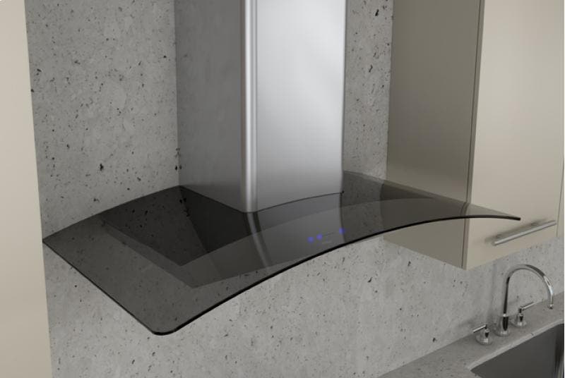 Zephyr ZRVE30AGC Clear Glass
