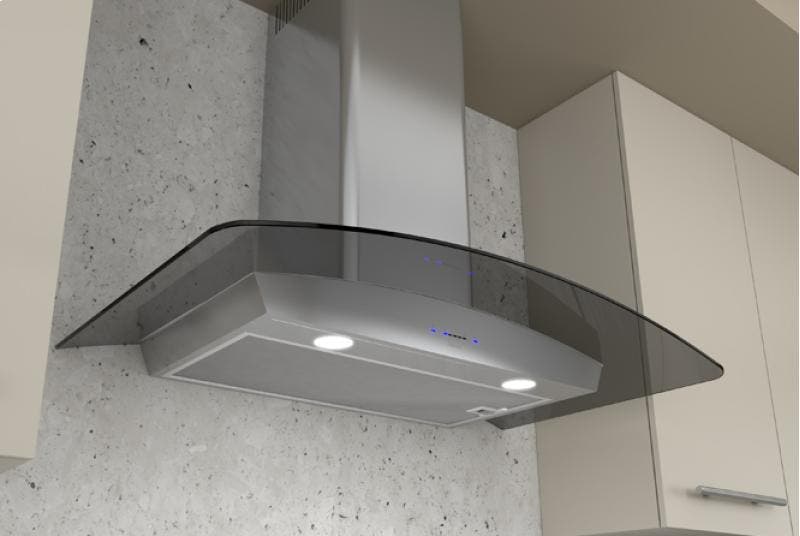 Zephyr ZRVM90AGC Clear Glass