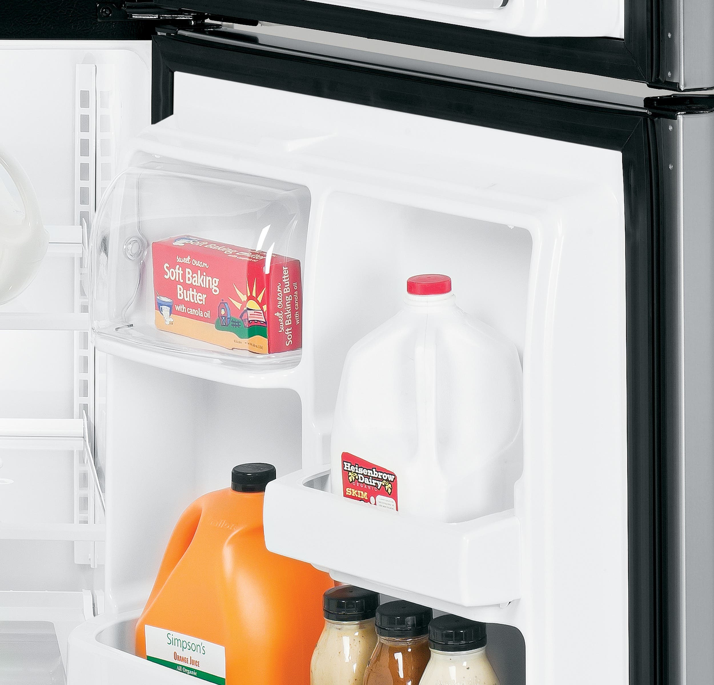 GE GTK18ICDBS 18 cu. ft. Top Freezer Refrigerator