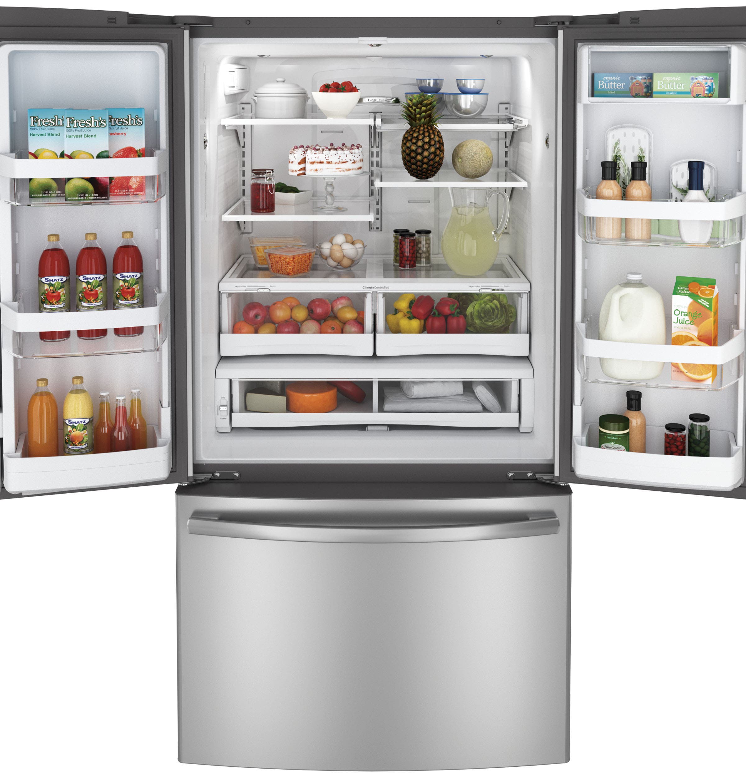GE GNE26GSDSS Stainless Steel