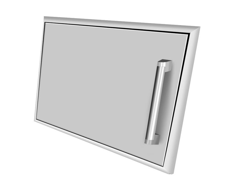 Coyote CSA1724 Single Access Door: Stainless Steel, 24 x 17