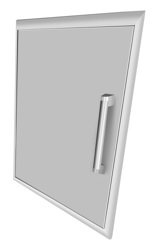 Coyote CSA2417 Single Access Door: Stainless Steel, 17 x 24