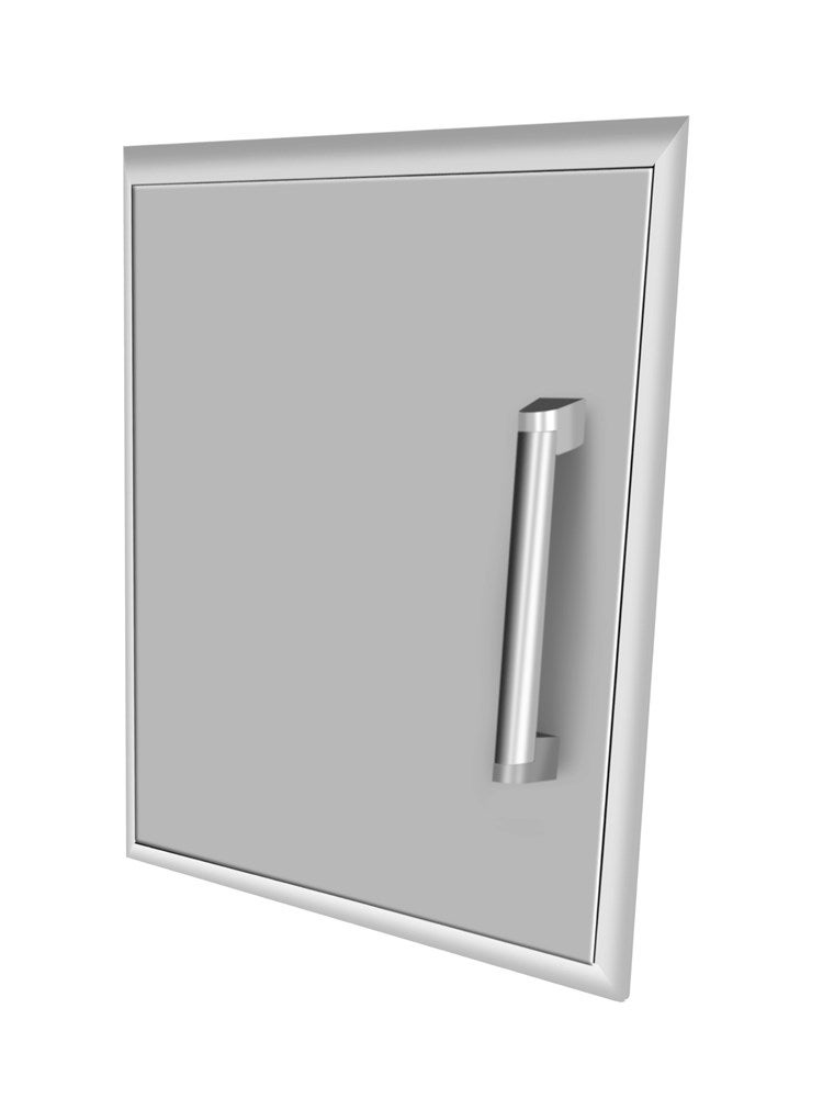 Coyote CSA2014 Single Access Door: Stainless Steel, 14 x 20