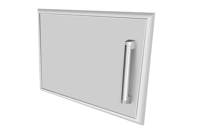 Coyote CSA1420 Single Access Door: Stainless Steel, 20 x 14