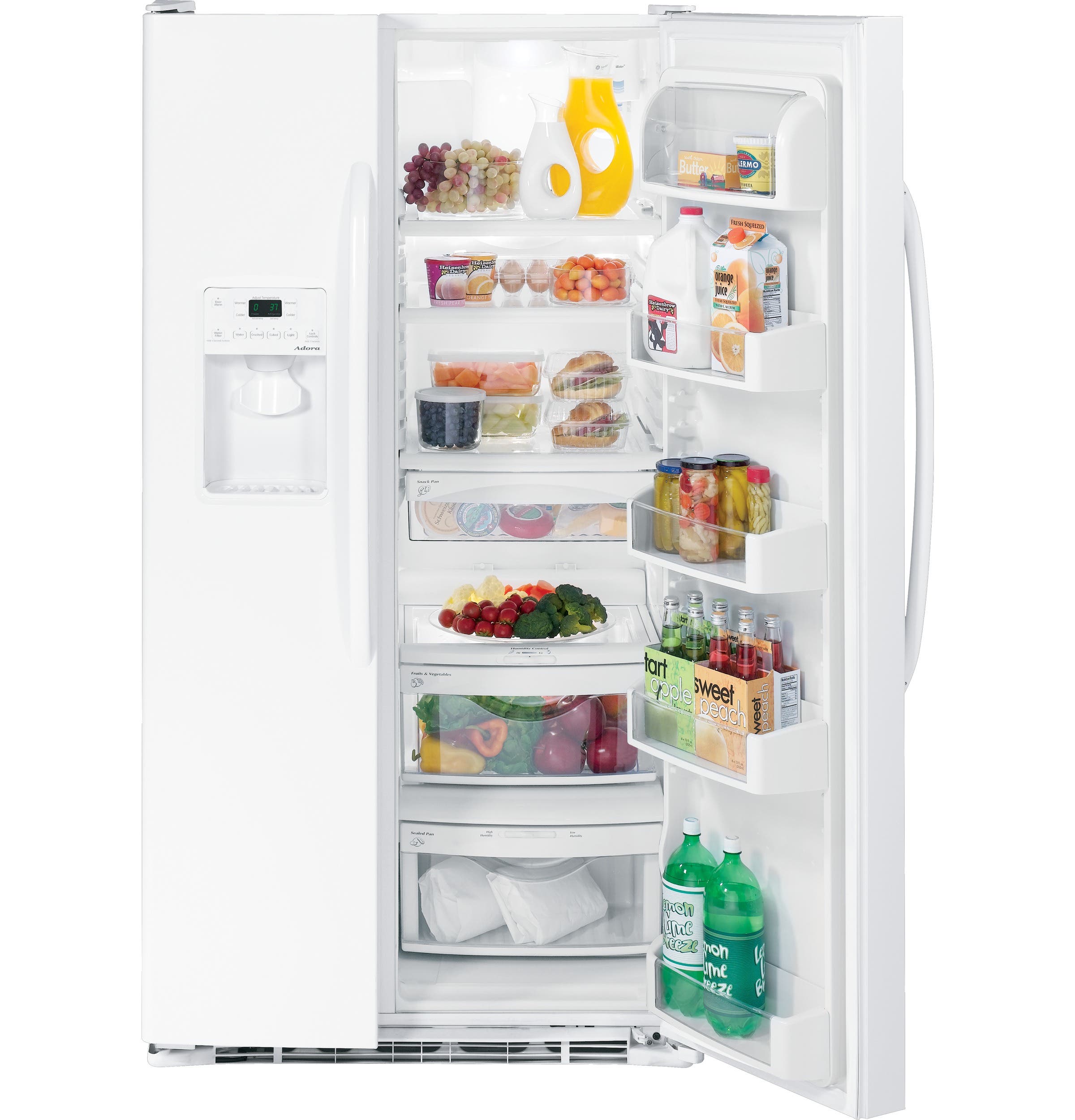 GE DSHF6VGBWW White