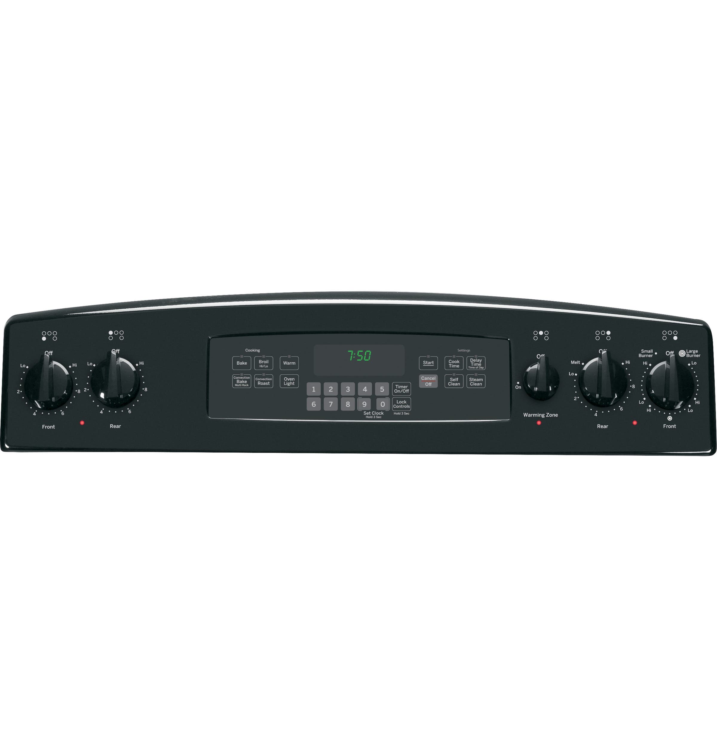 GE JB750DFBB Black