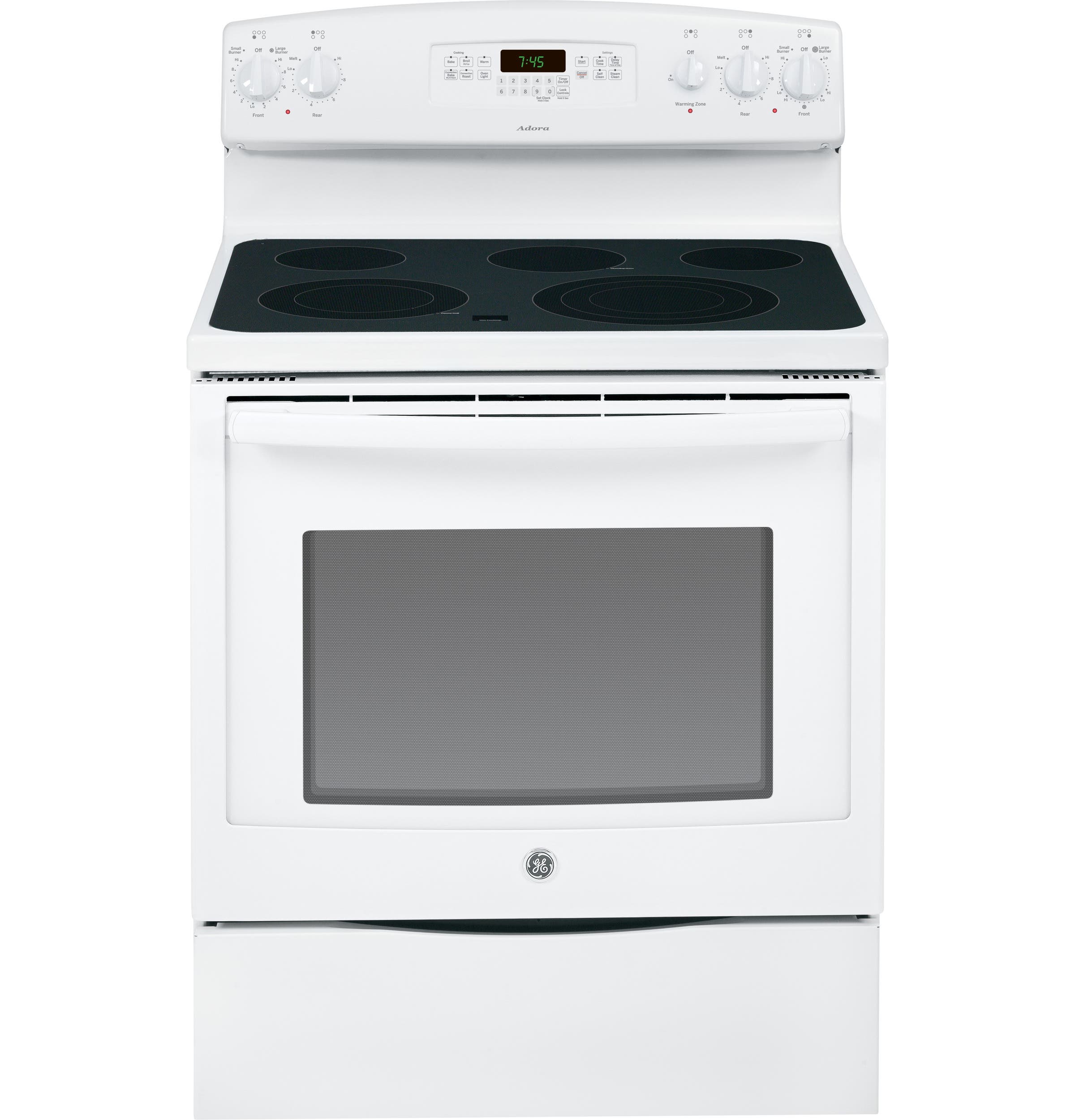 GE JB745DFWW White
