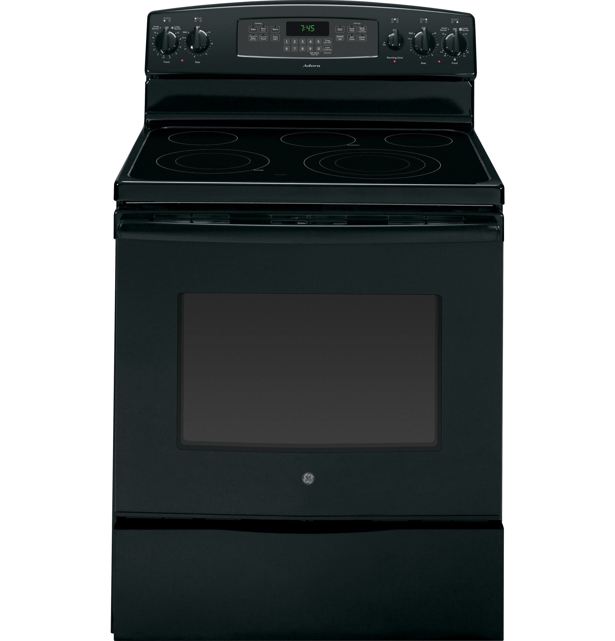 GE JB745DFBB Black