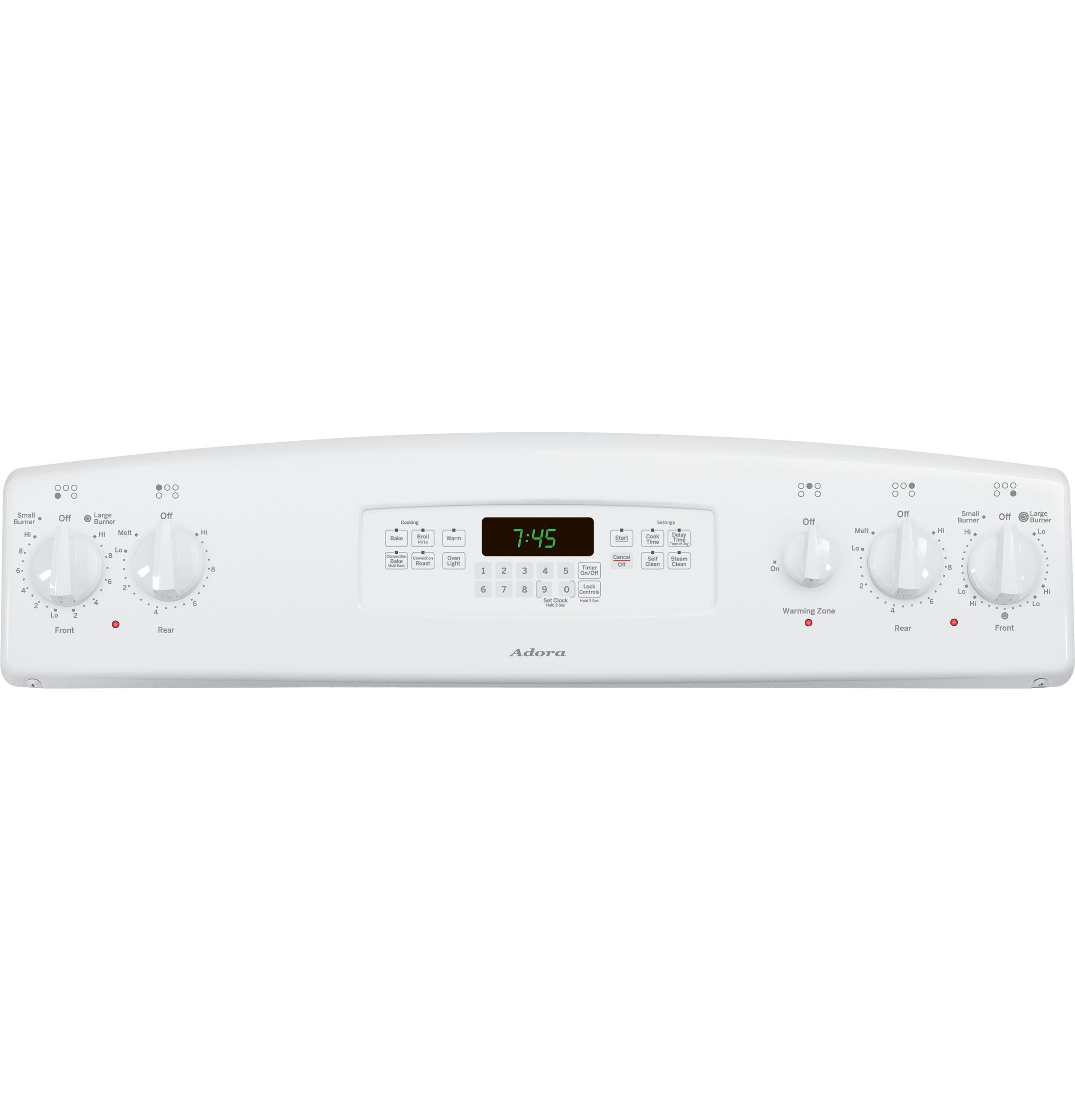 GE JB745DFWW White