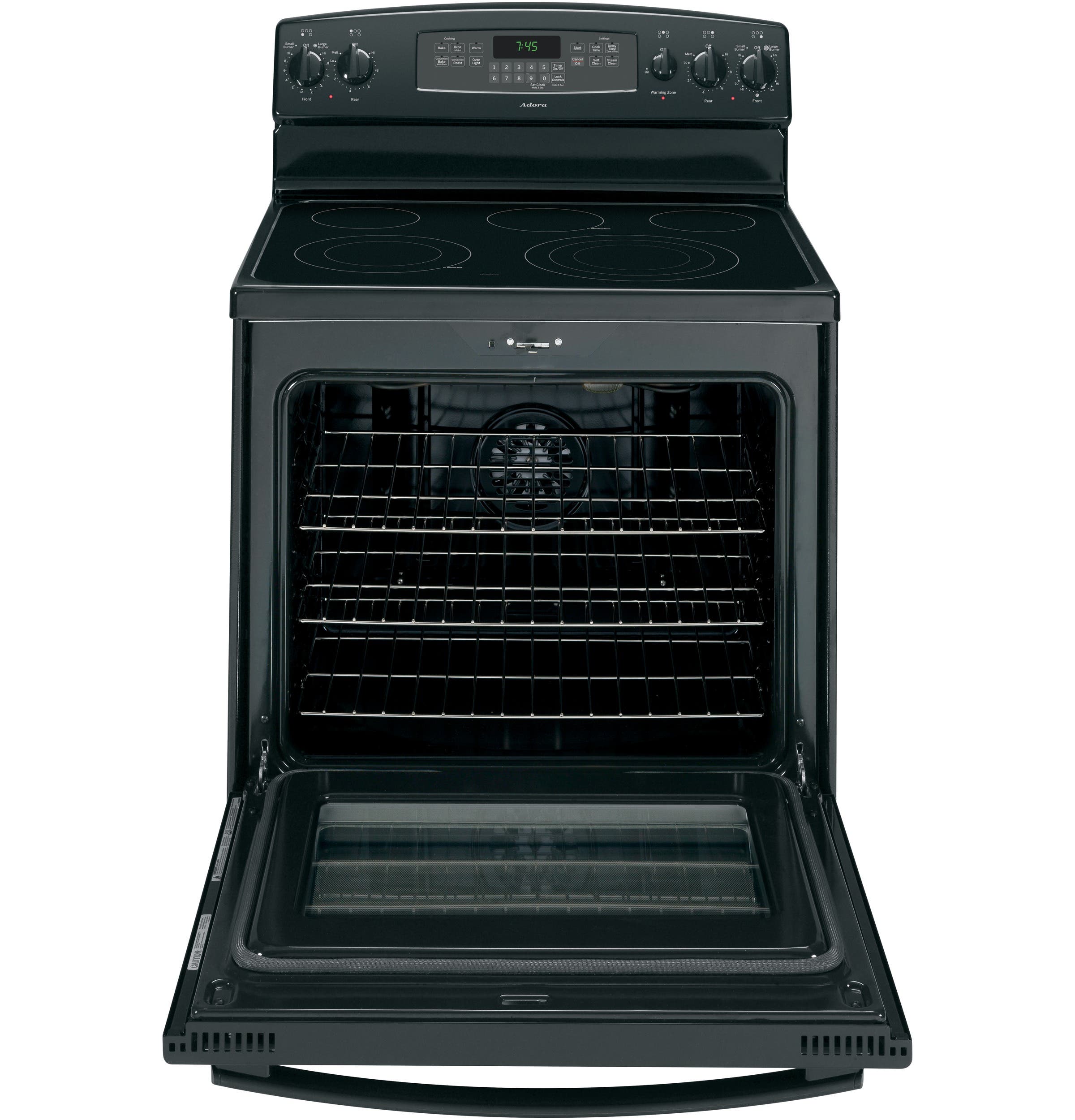GE JB745DFBB Black