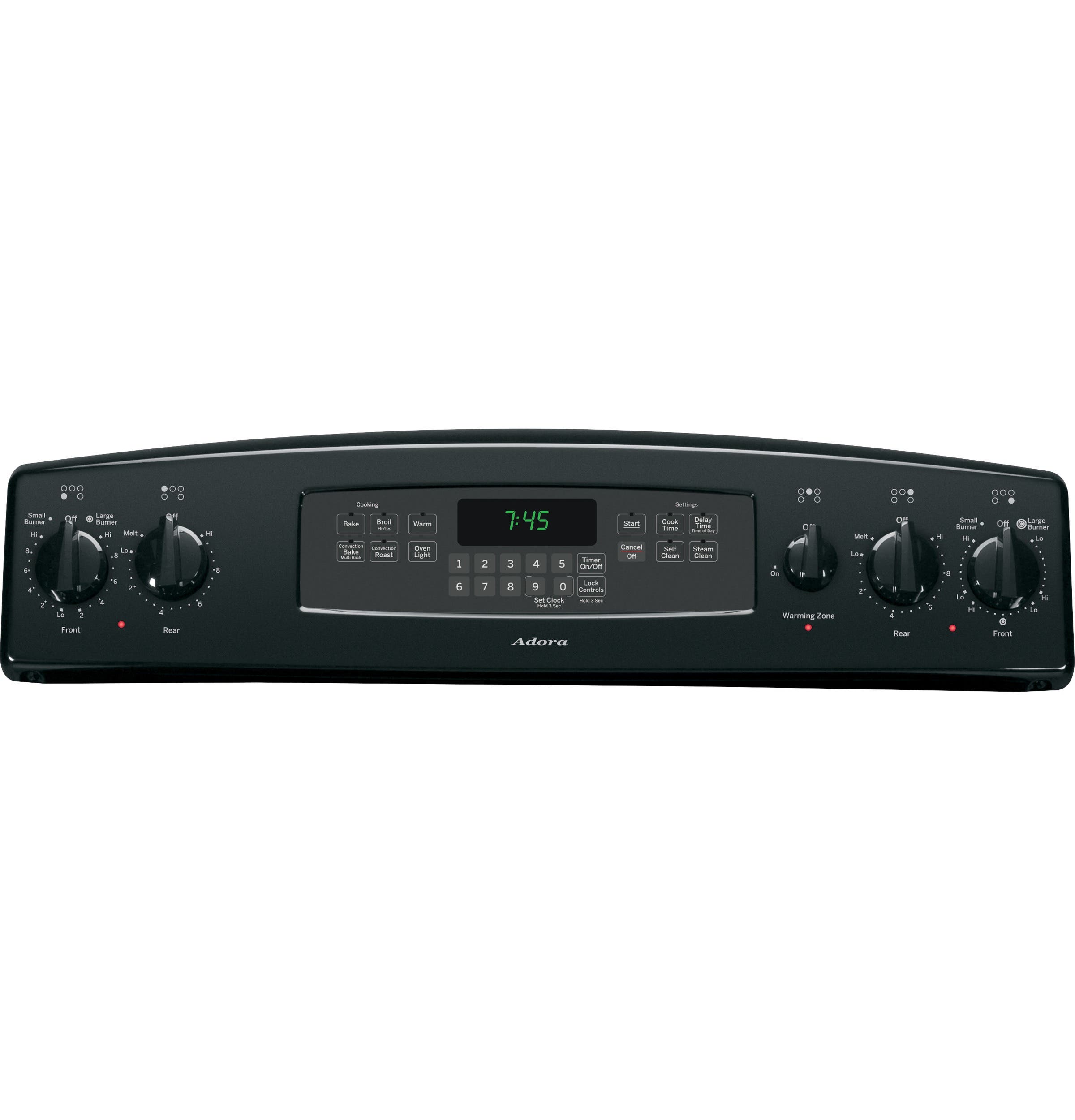 GE JB745DFBB Black