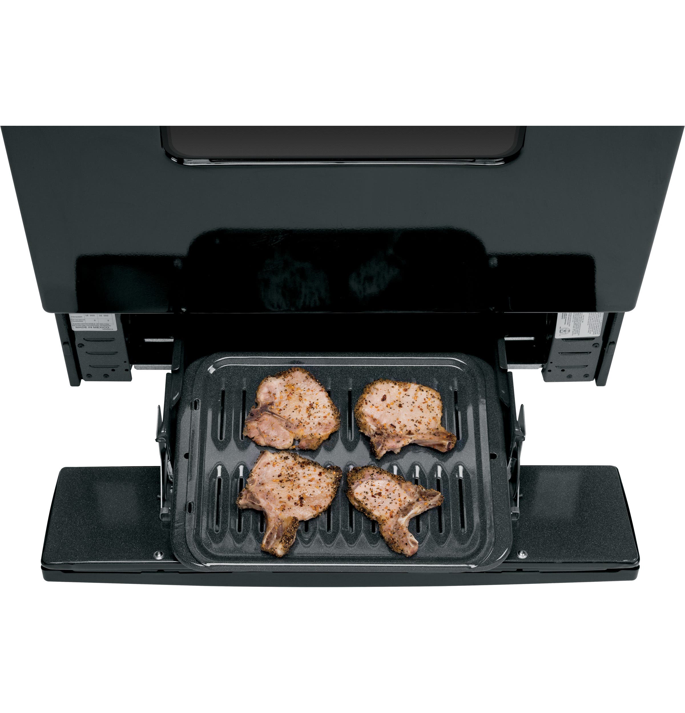 GE JGBS07DETBB Black