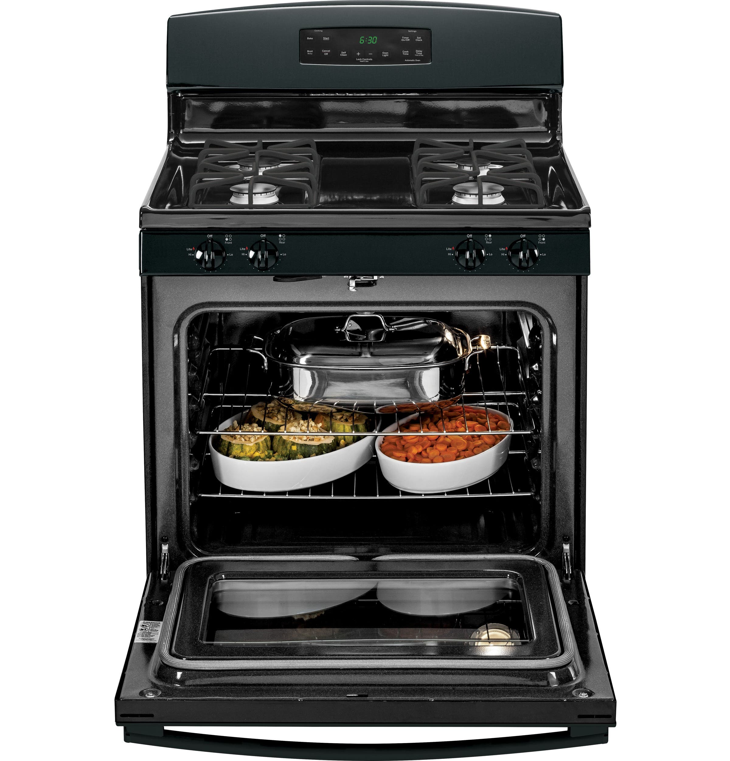 GE JGB630DEFBB Black