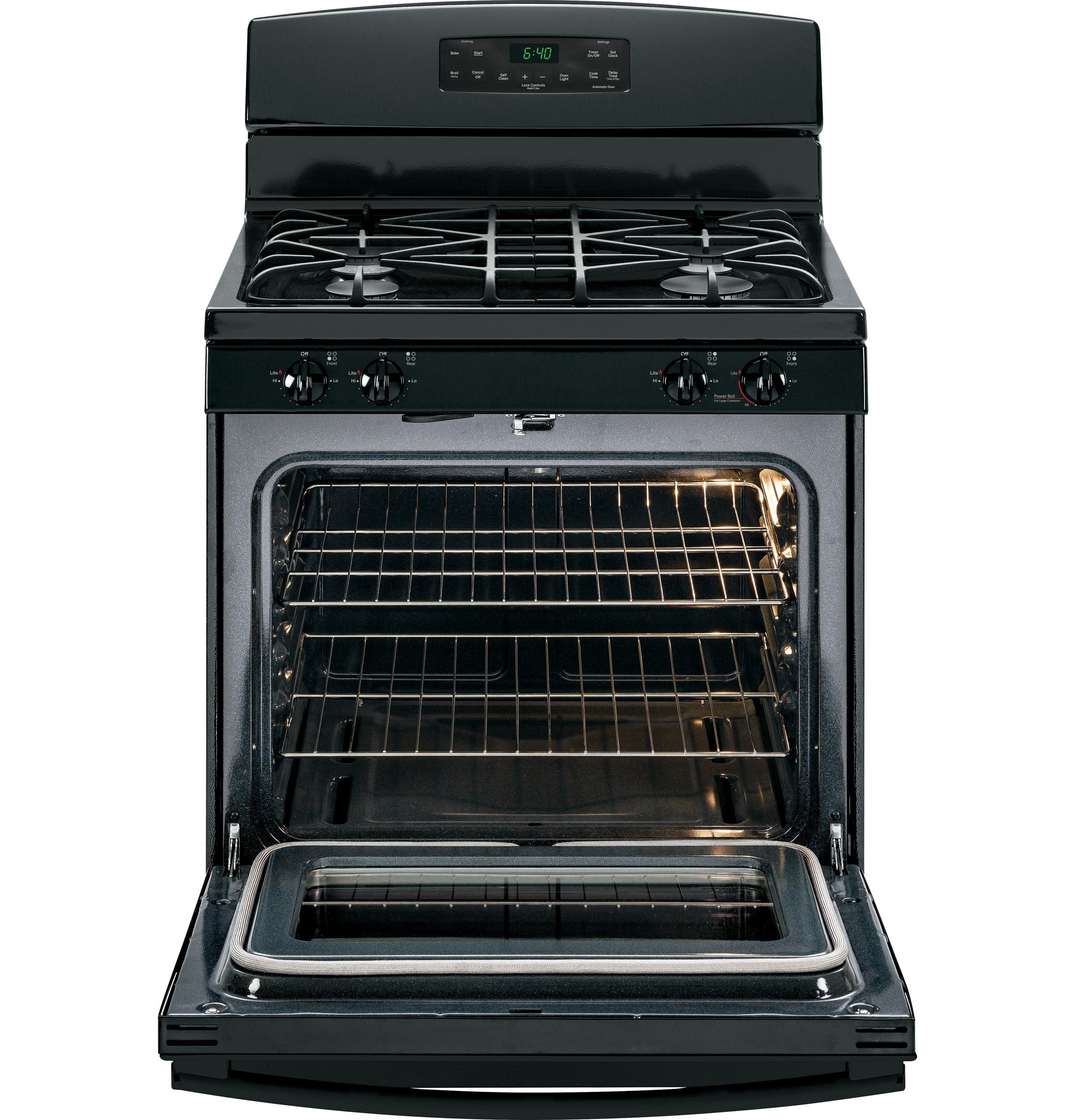 GE JGB640DEFBB Black