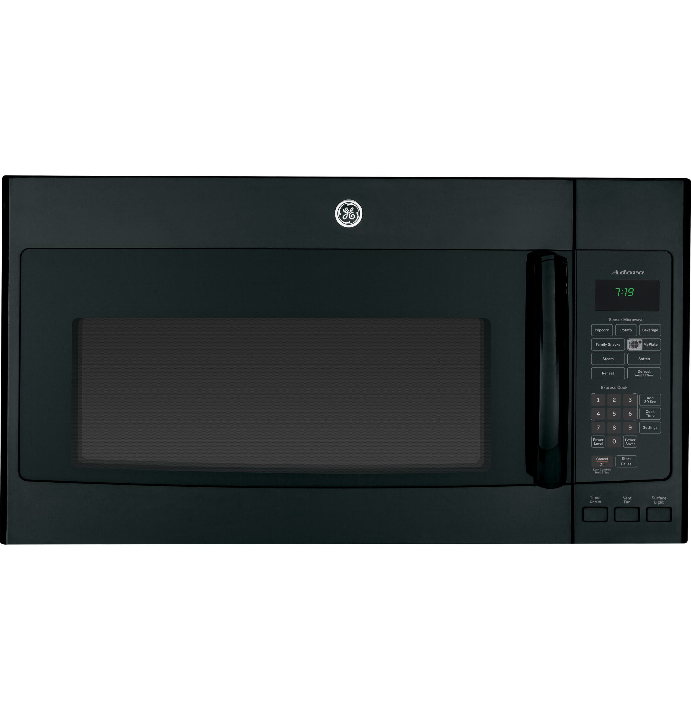 GE DVM7195DFBB Black
