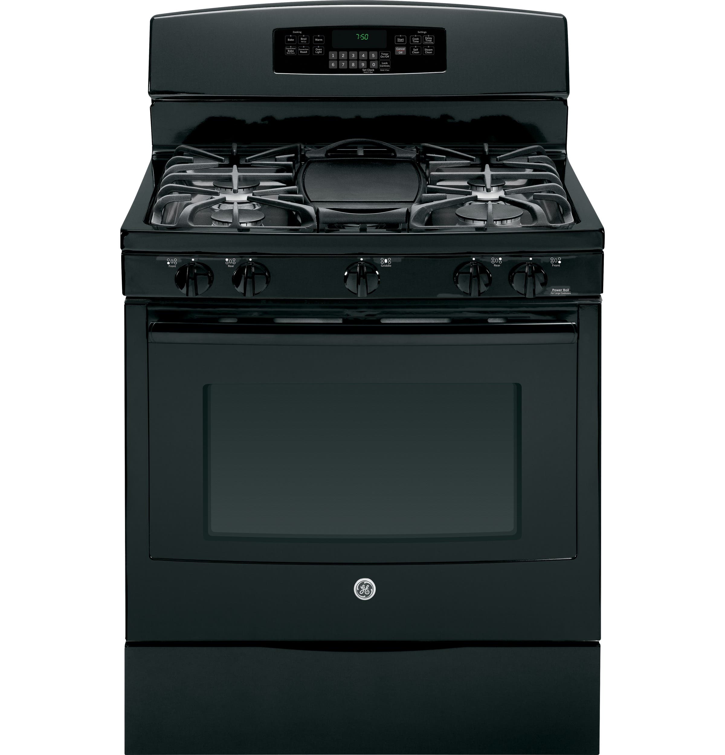 GE JGB750DEFBB Black