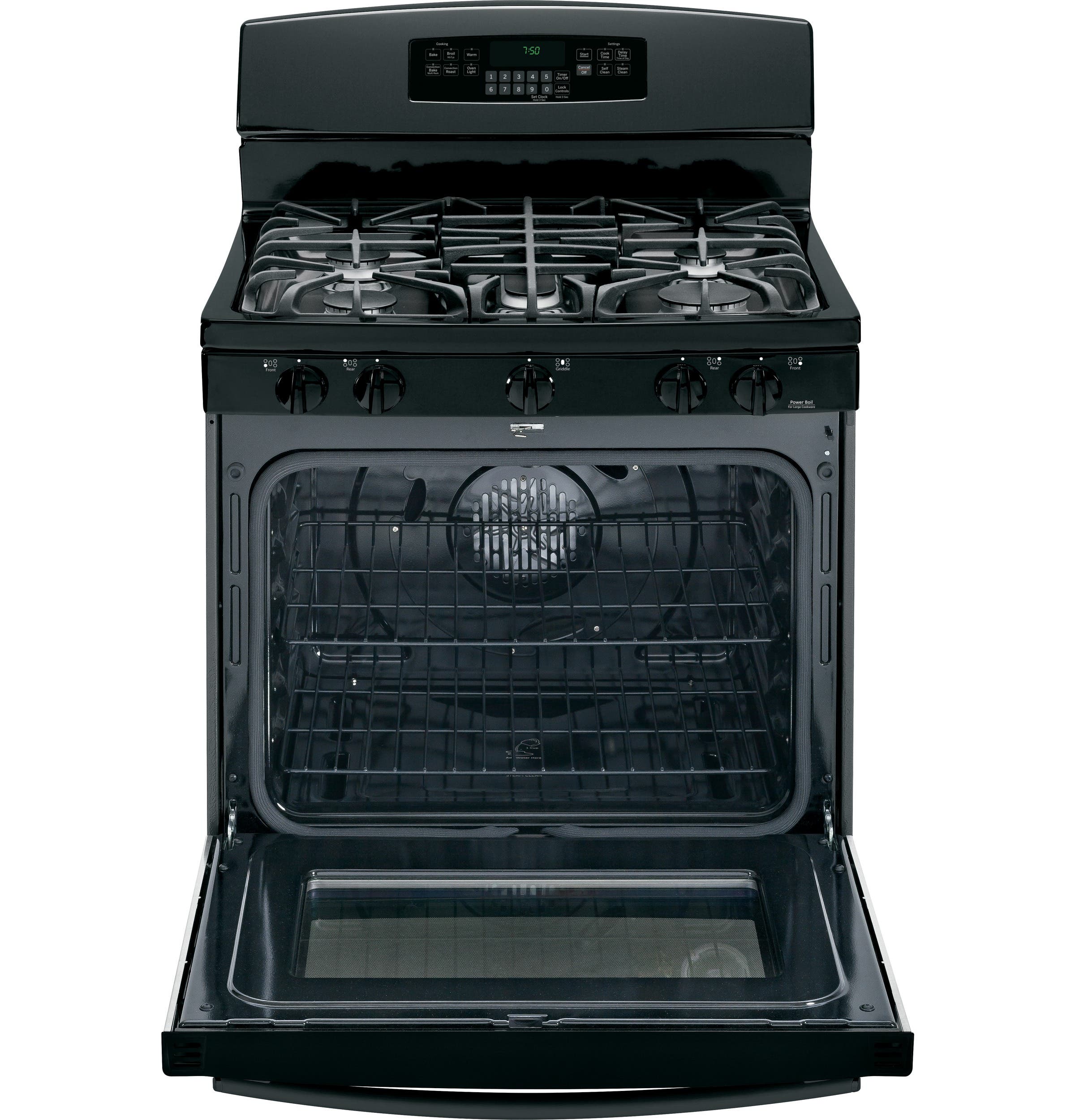 GE JGB750DEFBB Black
