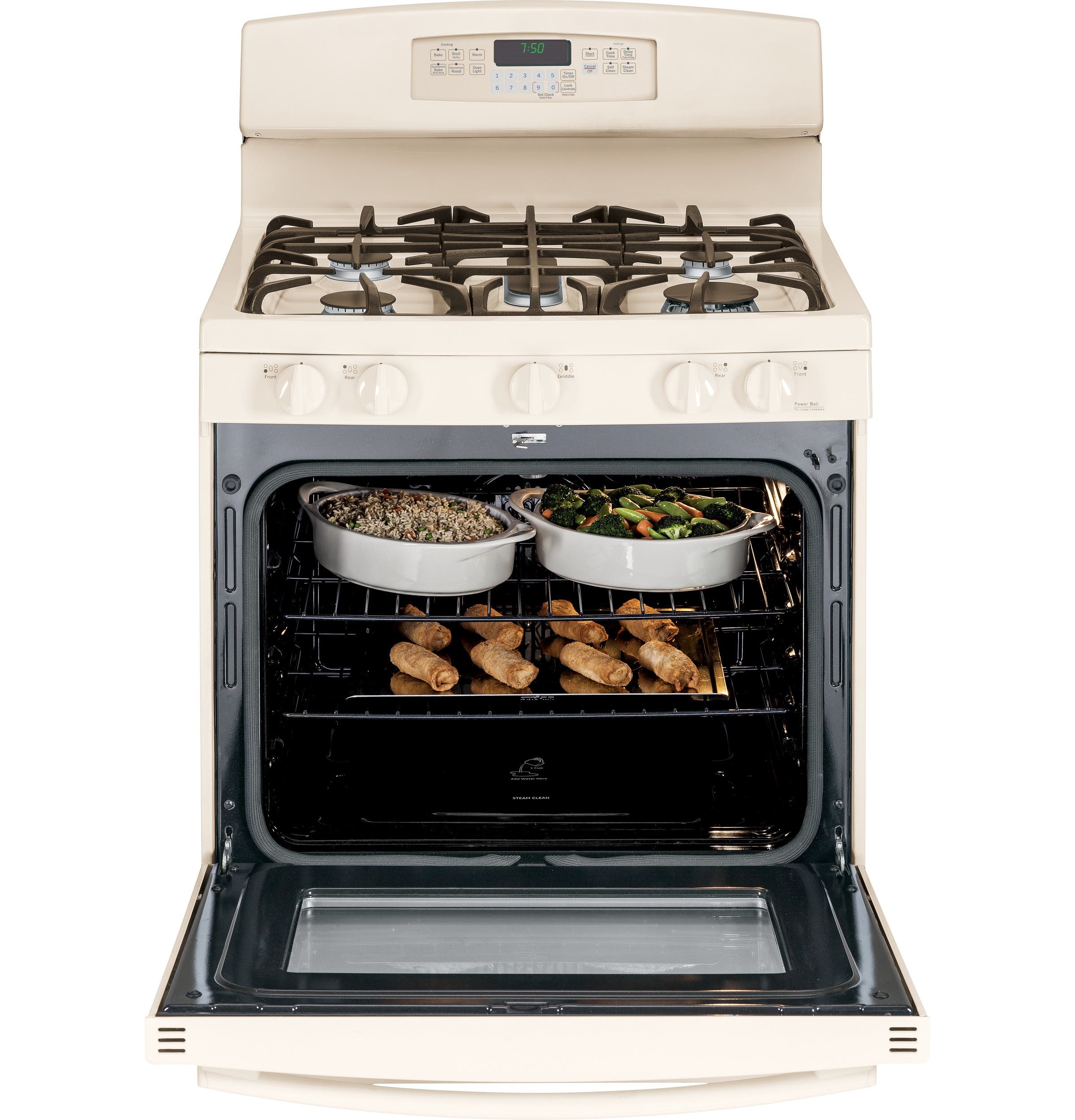 GE JGB750DEFCC Bisque