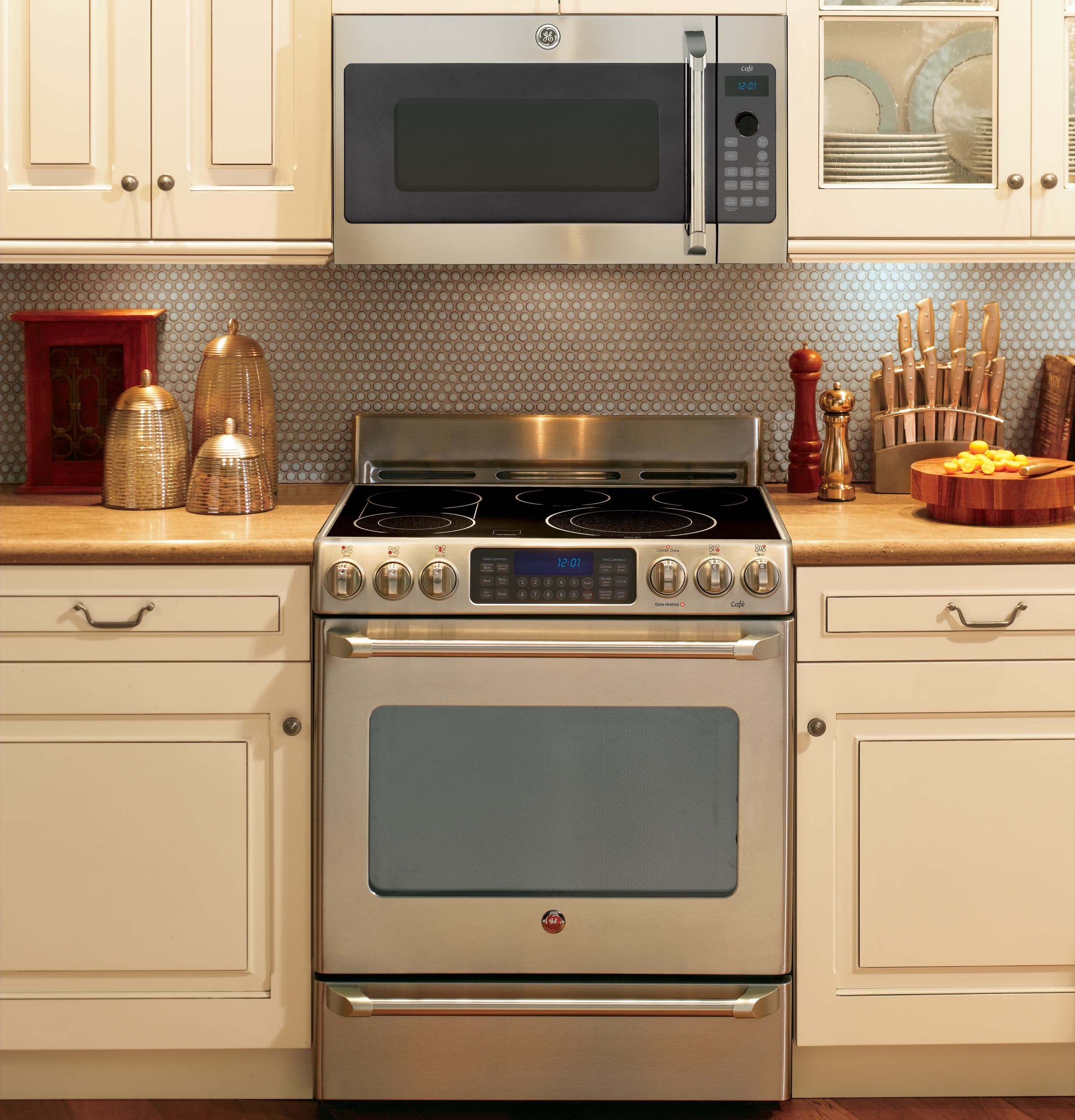 GE CSA1201RSS Stainless Steel On Black