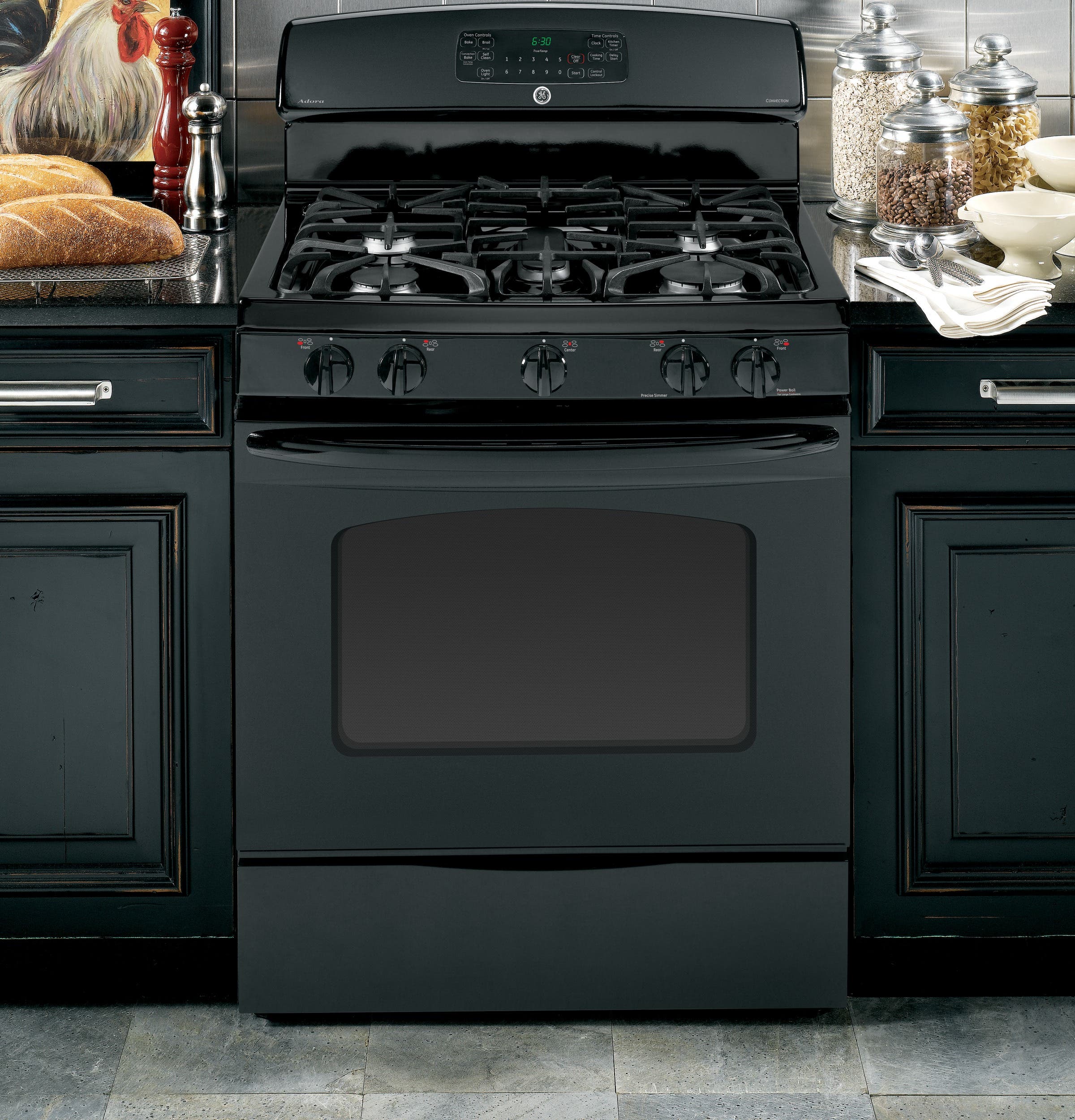 GE JGB605DETBB Black