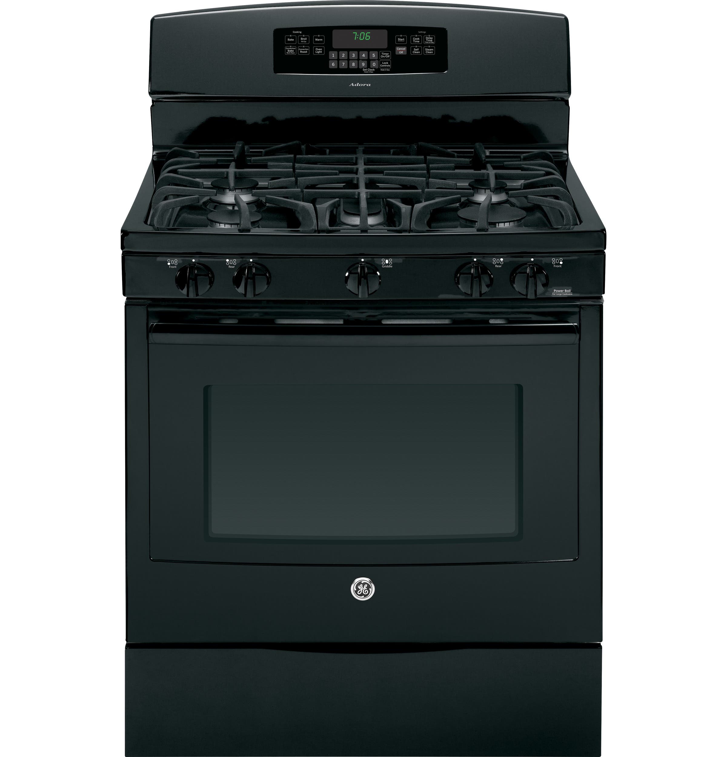 GE JGB760DEFBB Black