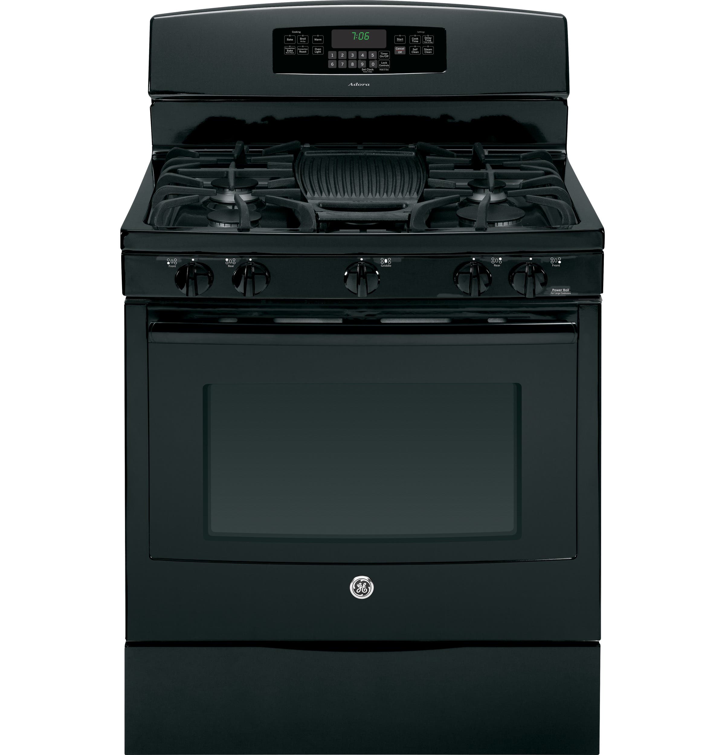 GE JGB760DEFBB Black