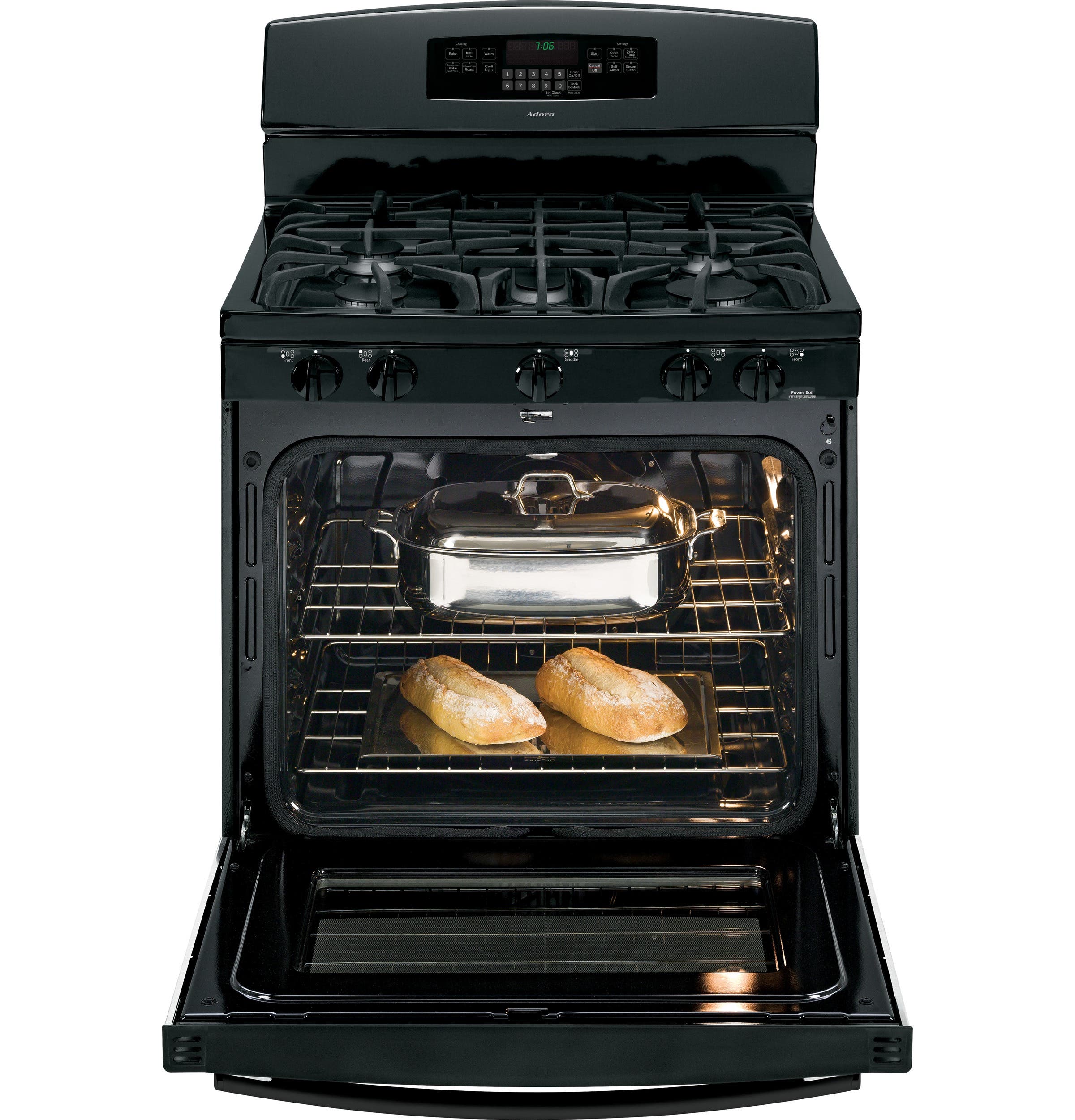 GE JGB760DEFBB Black