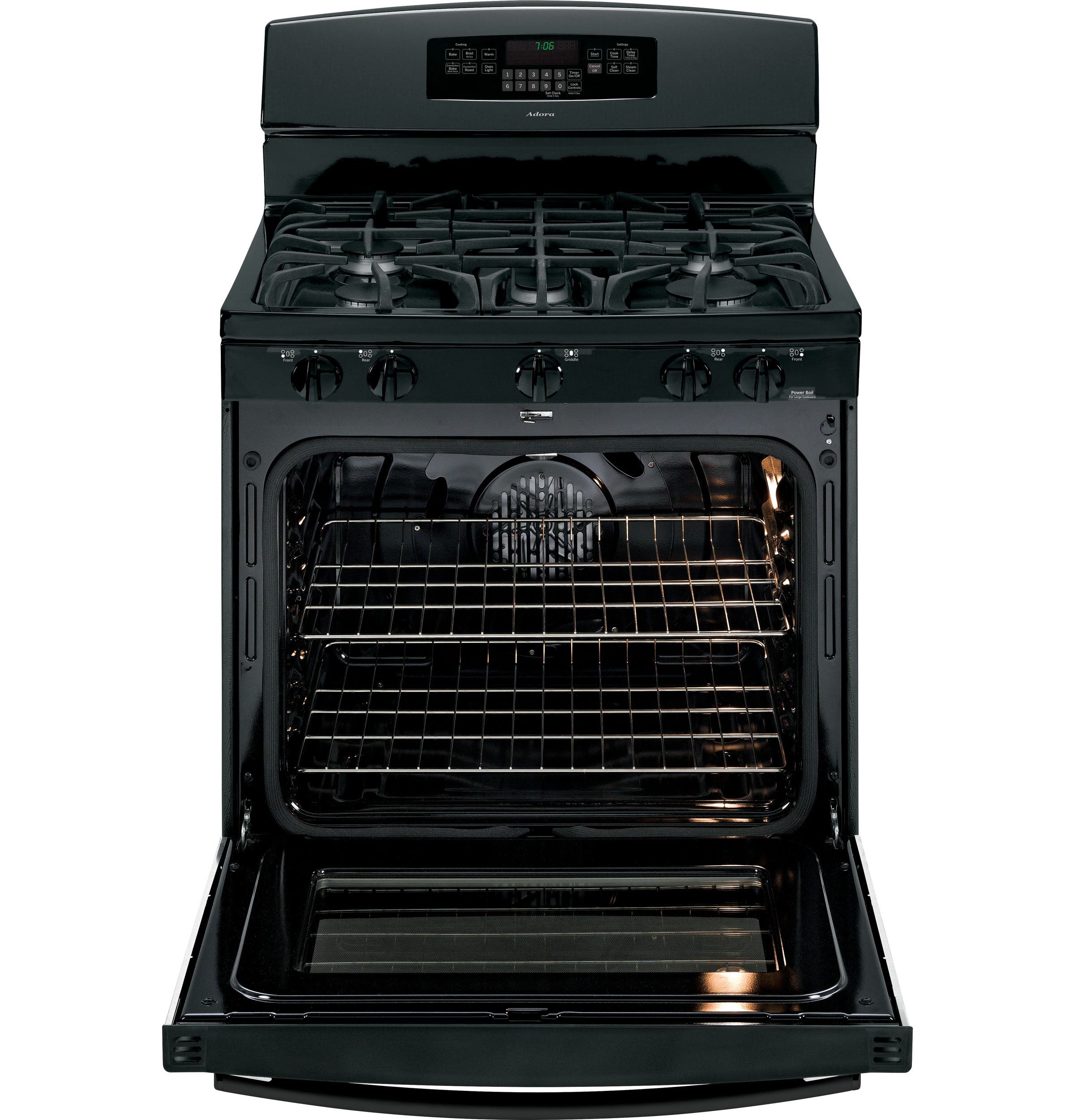 GE JGB760DEFBB Black