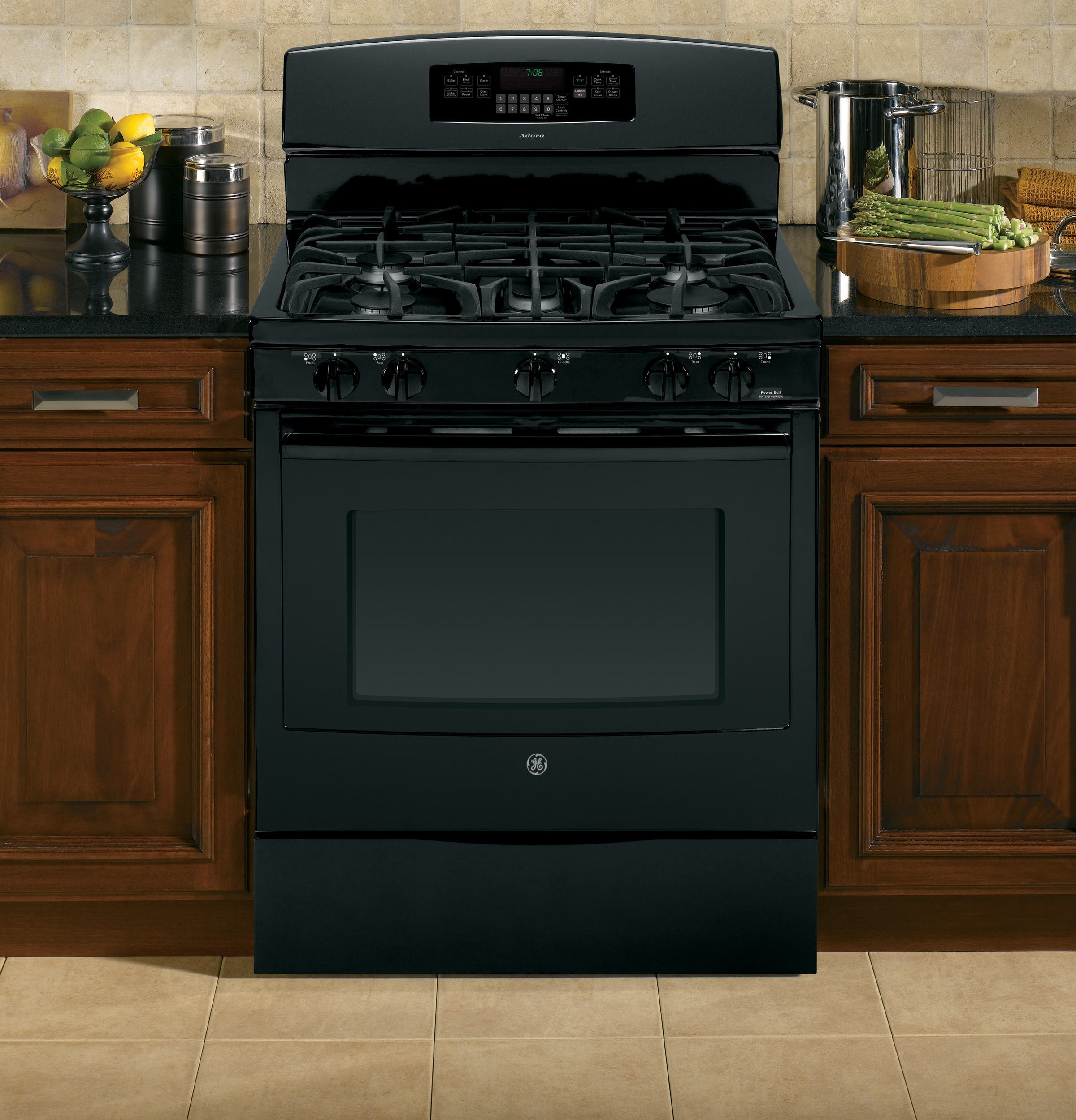 GE JGB760DEFBB Black