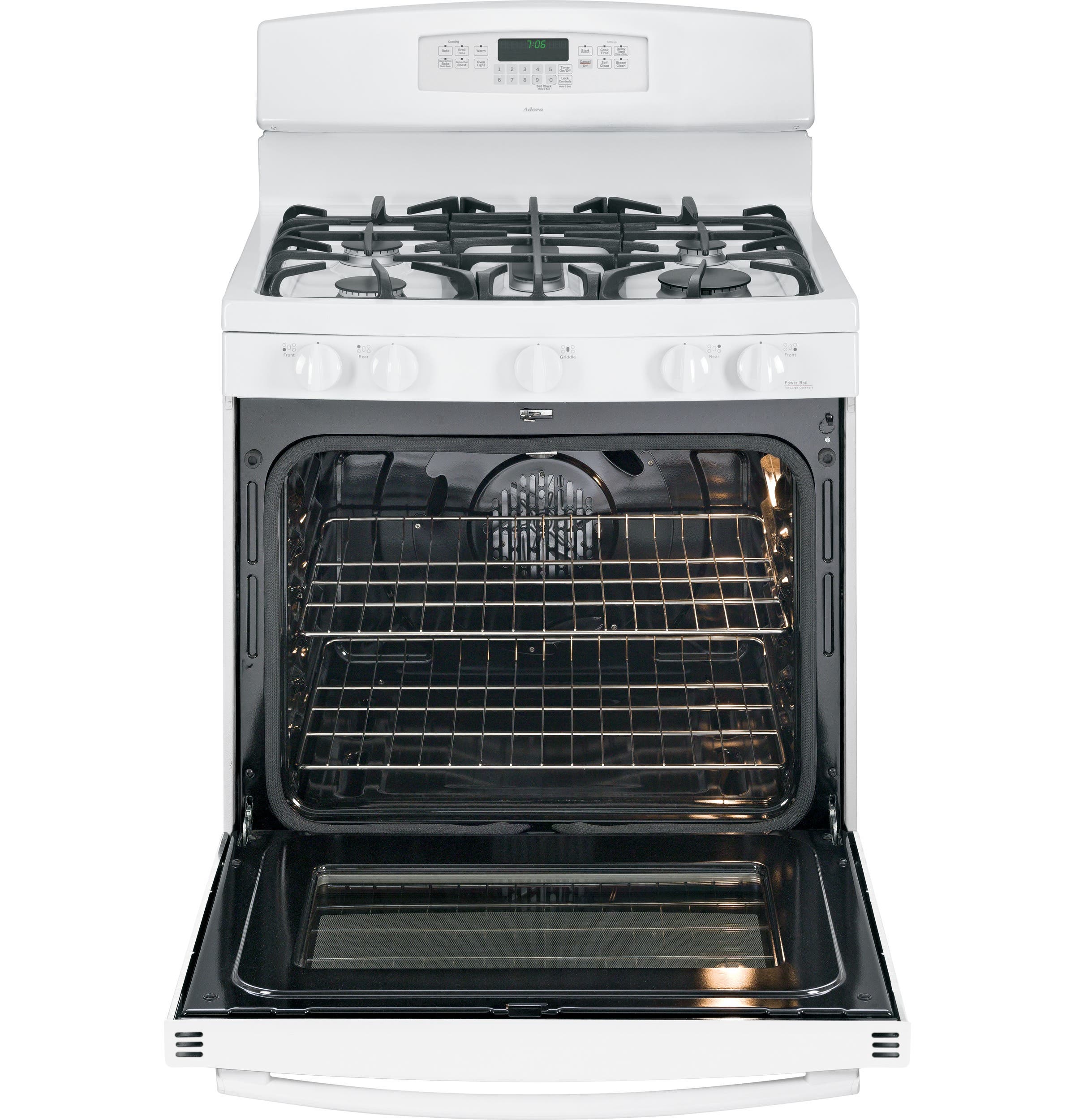 GE JGB760DEFWW White