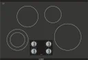 30 Inch Electric Smoothtop Style Cooktop with 4 Elements