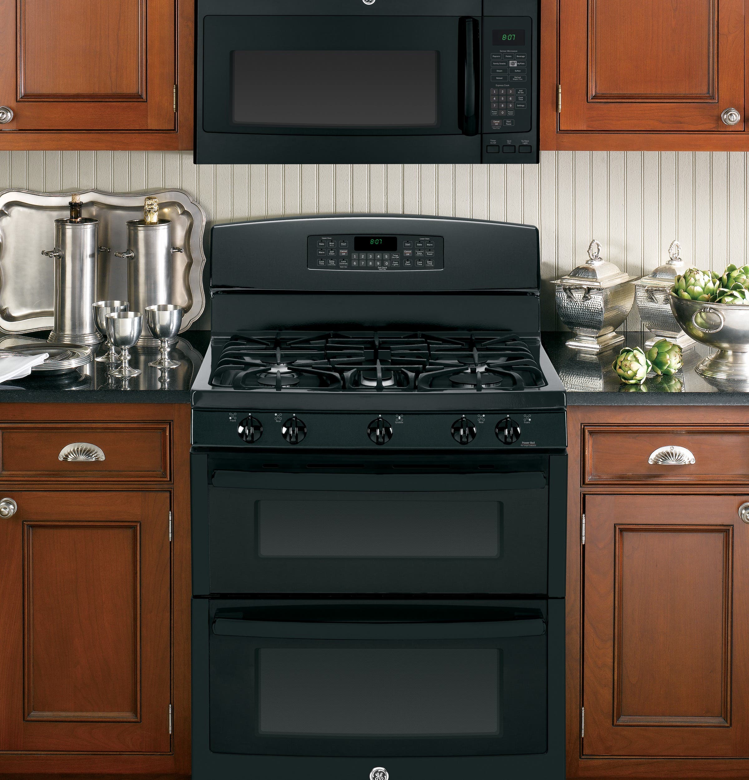 GE JGB870DEFBB Black