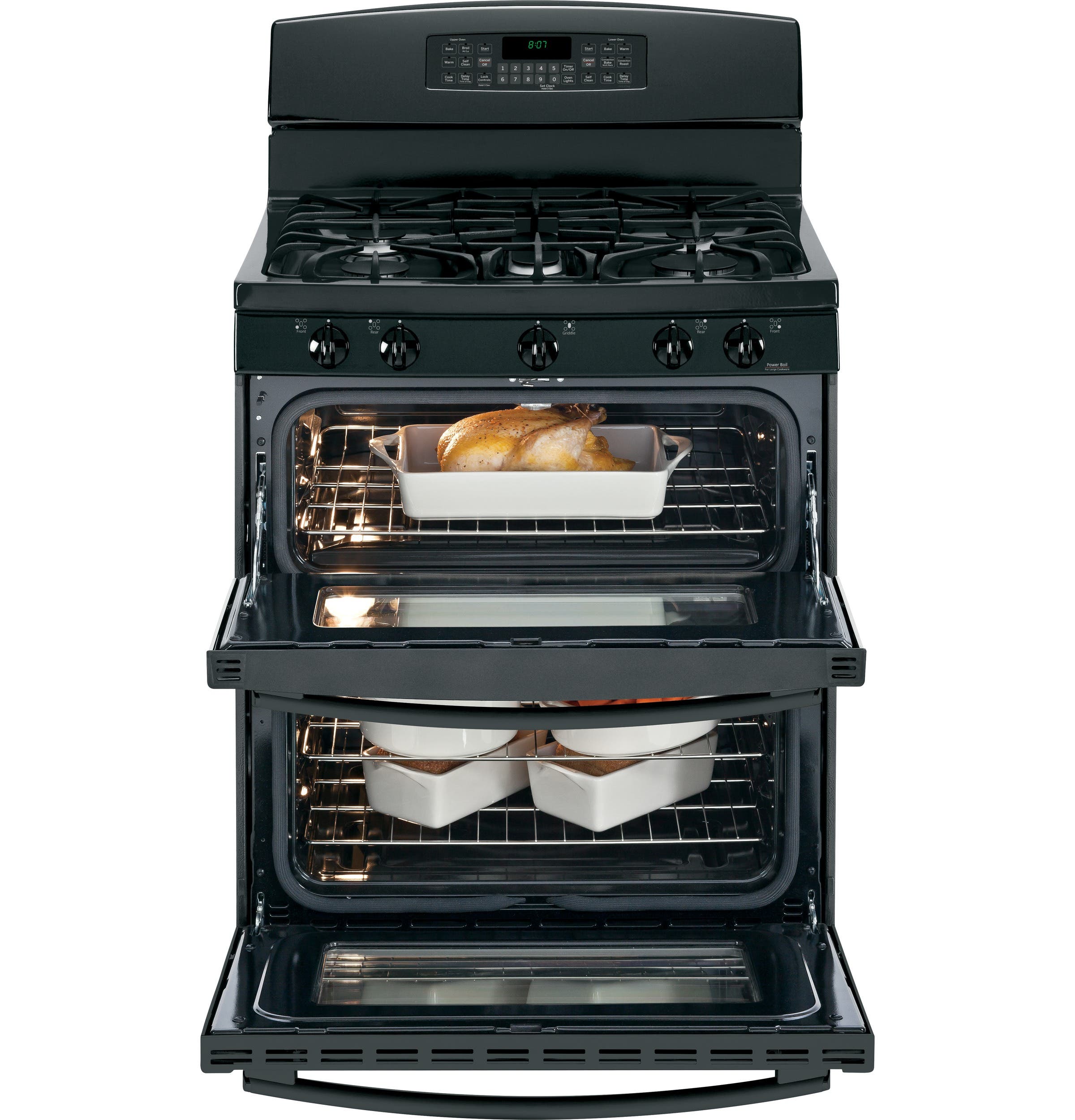 GE JGB870DEFBB Black
