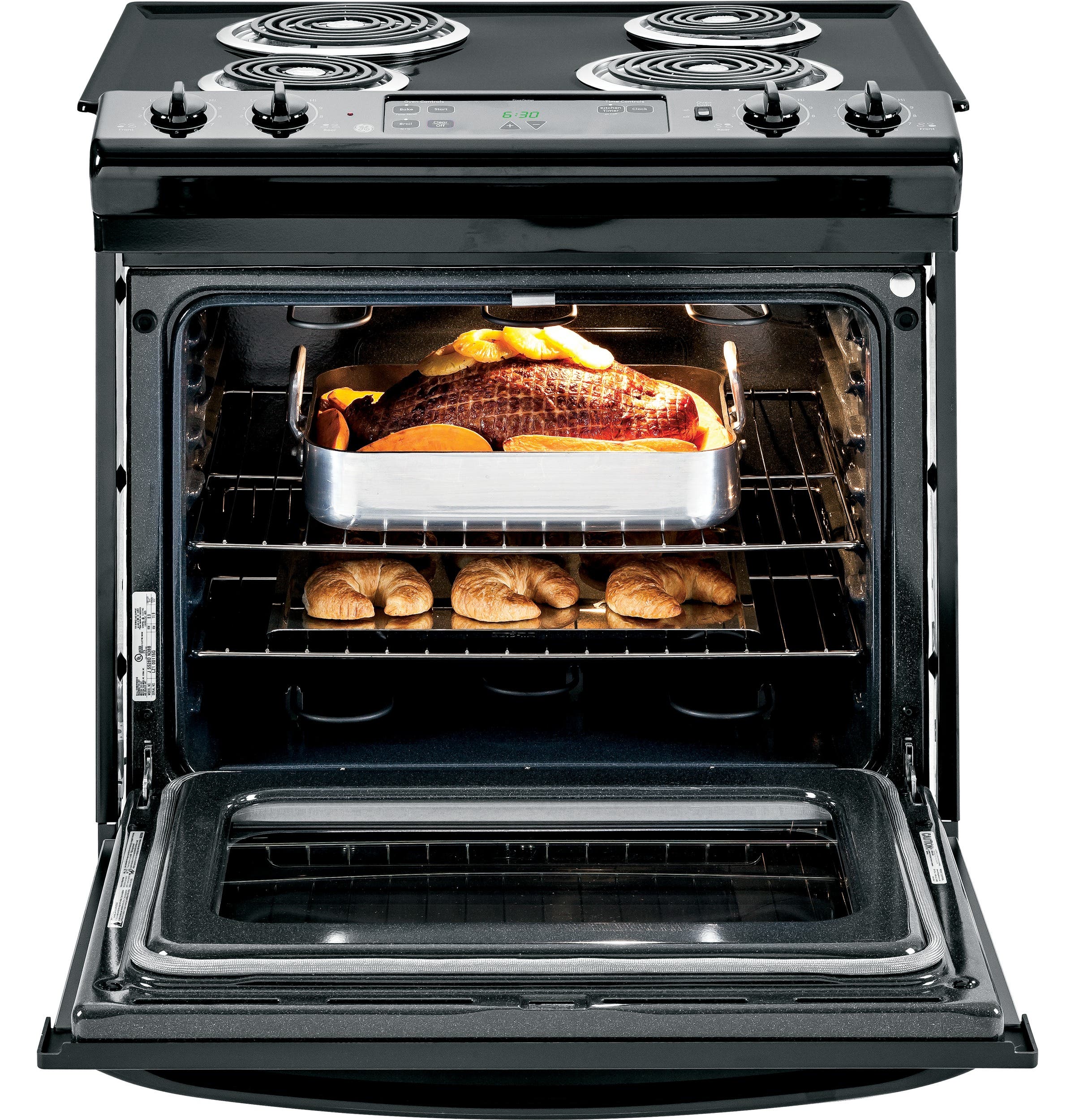 GE JSS28DNBB Black