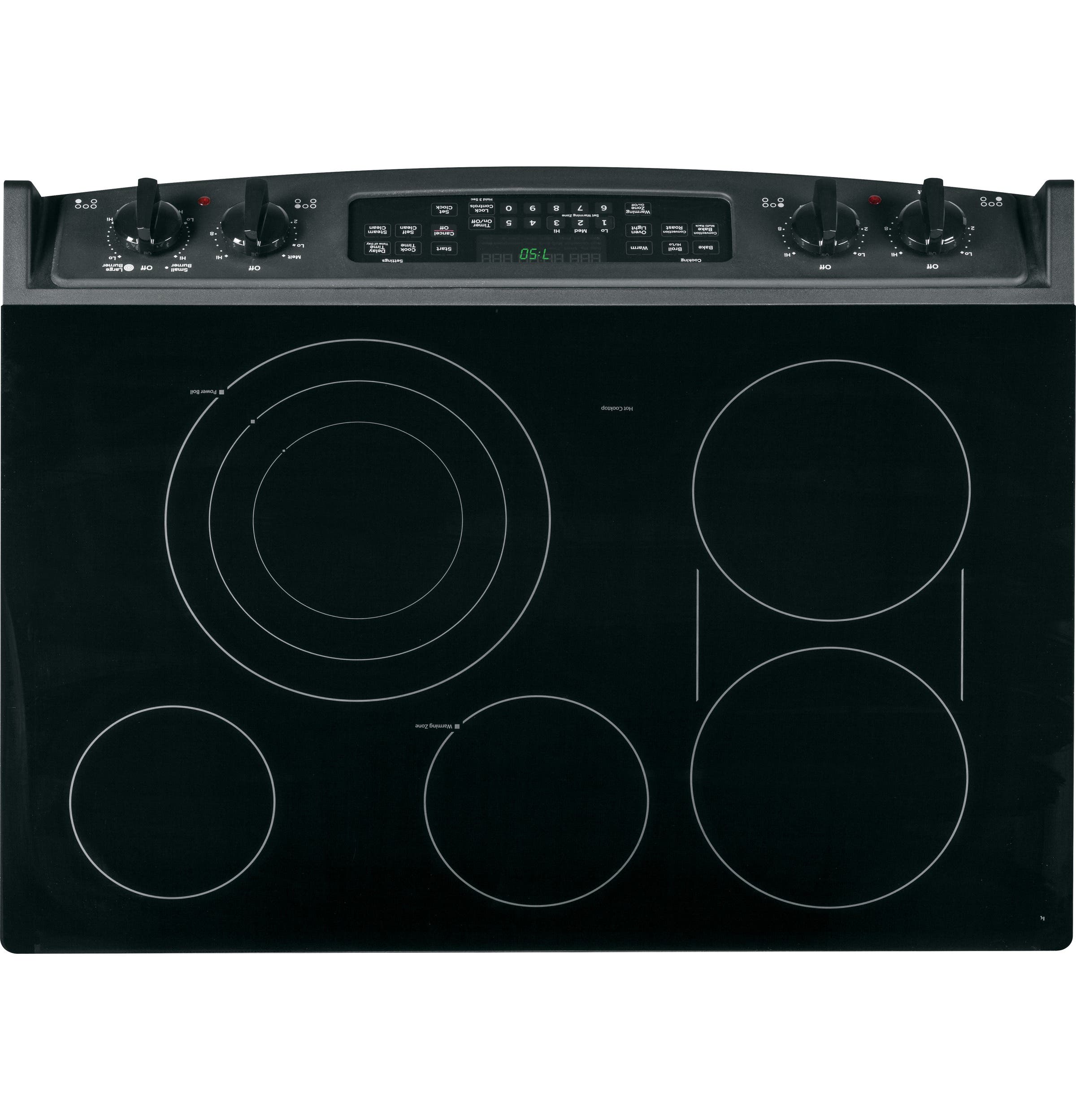 GE JS750DFBB Black
