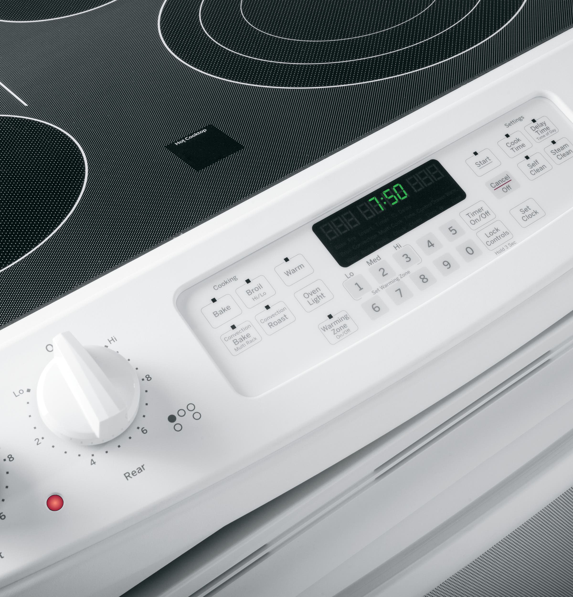 GE JS750DFWW White