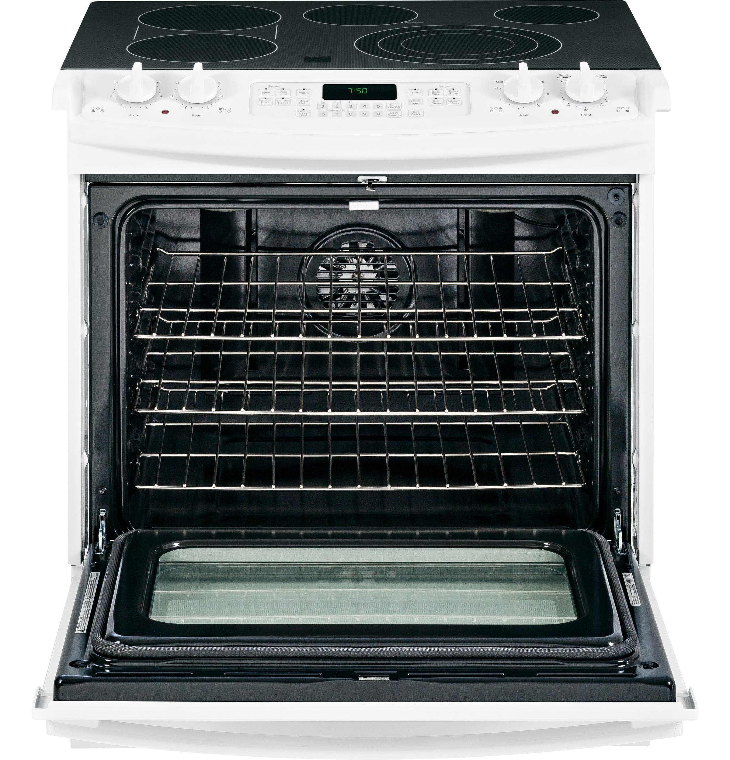 GE JS750DFWW White