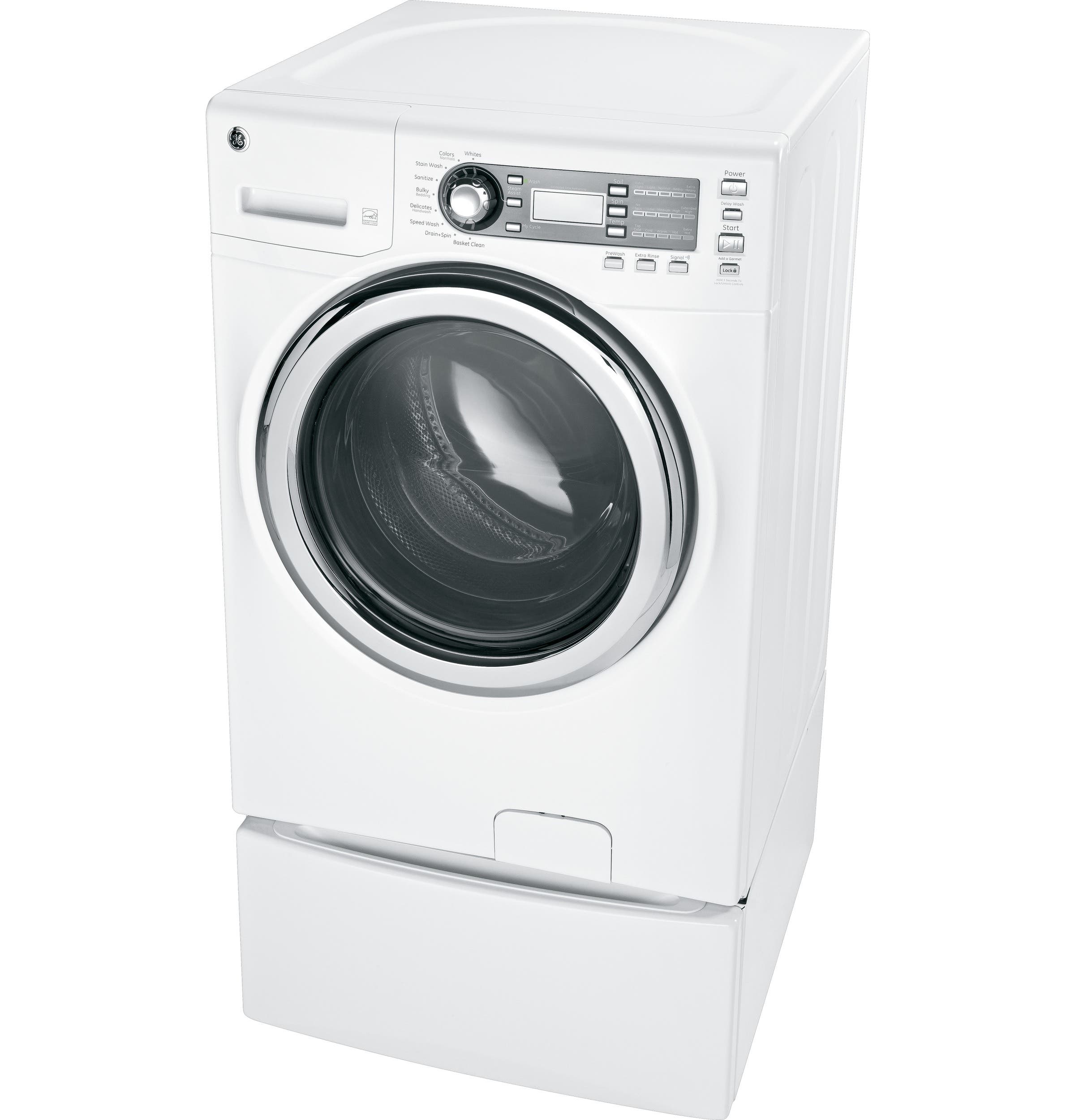 GE GFWS1500DWW 27" Front-Load Washer