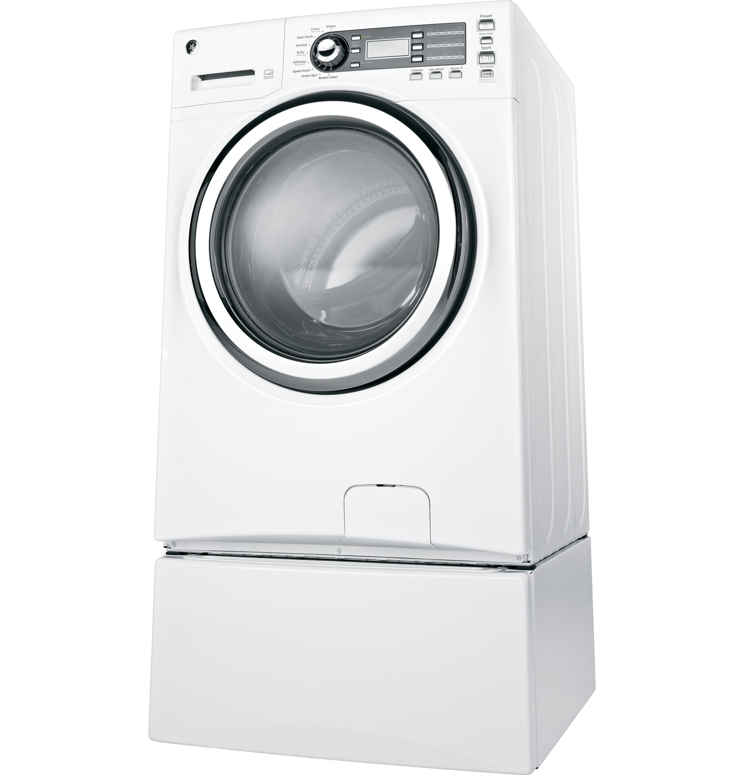 GE GFWS1500DWW 27" Front-Load Washer