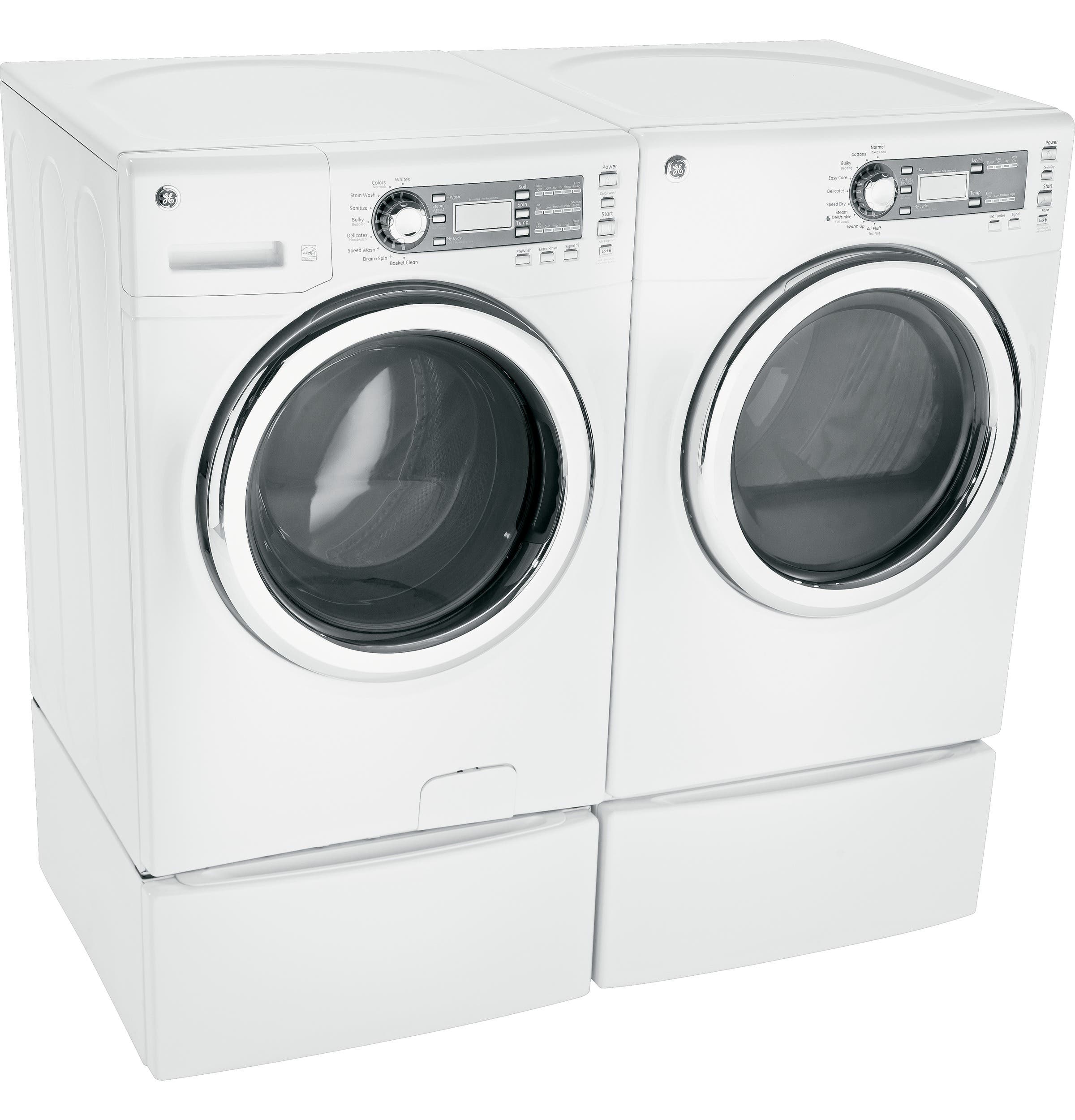 GE GFWS1500DWW 27" Front-Load Washer