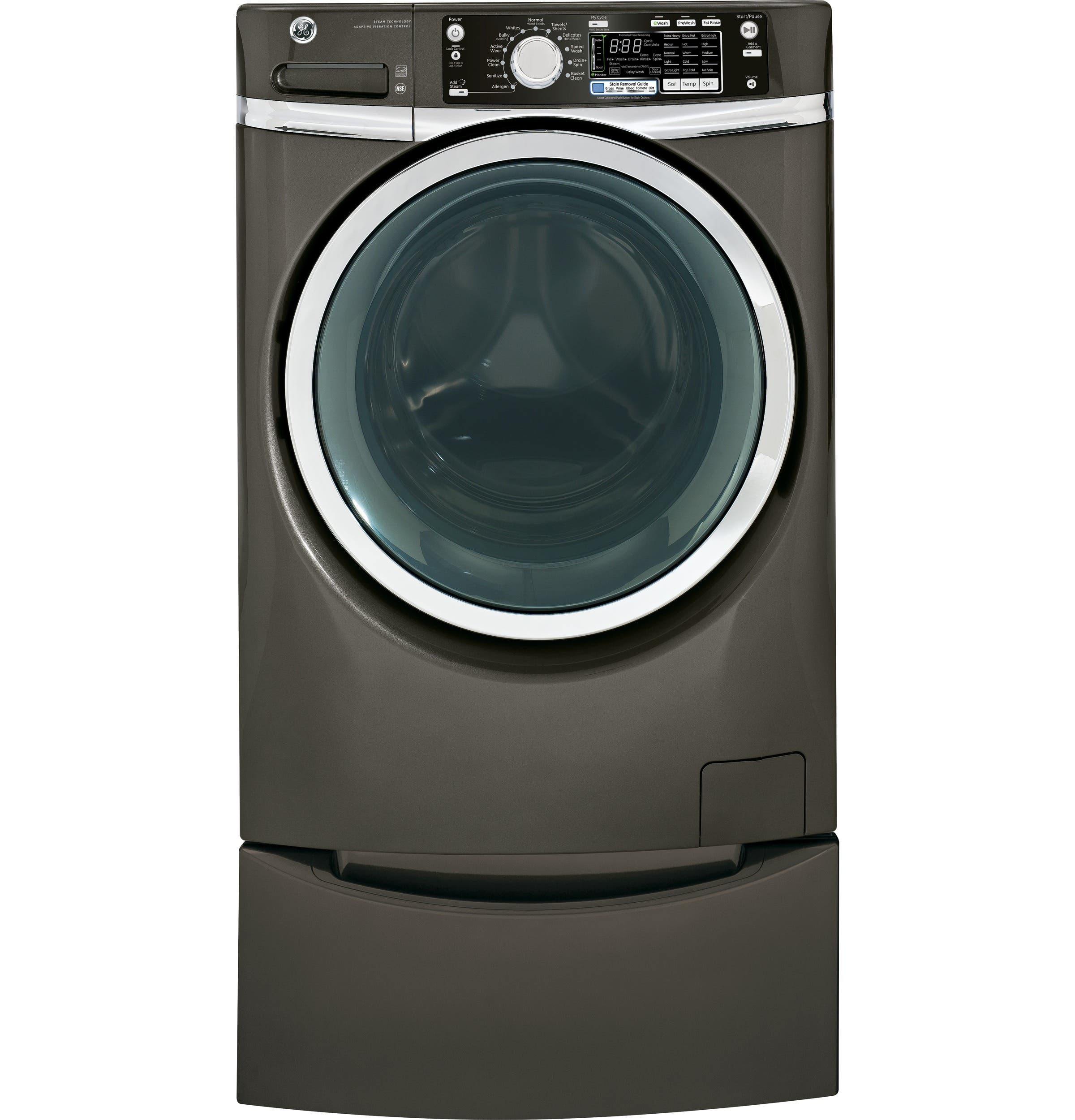 GE GFWS2605FMC Metallic
