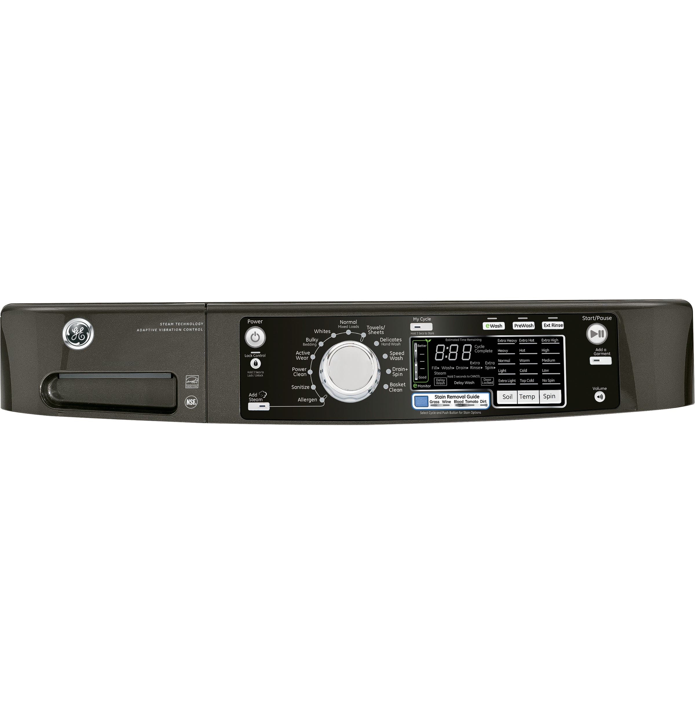 GE GFWS2605FMC Metallic