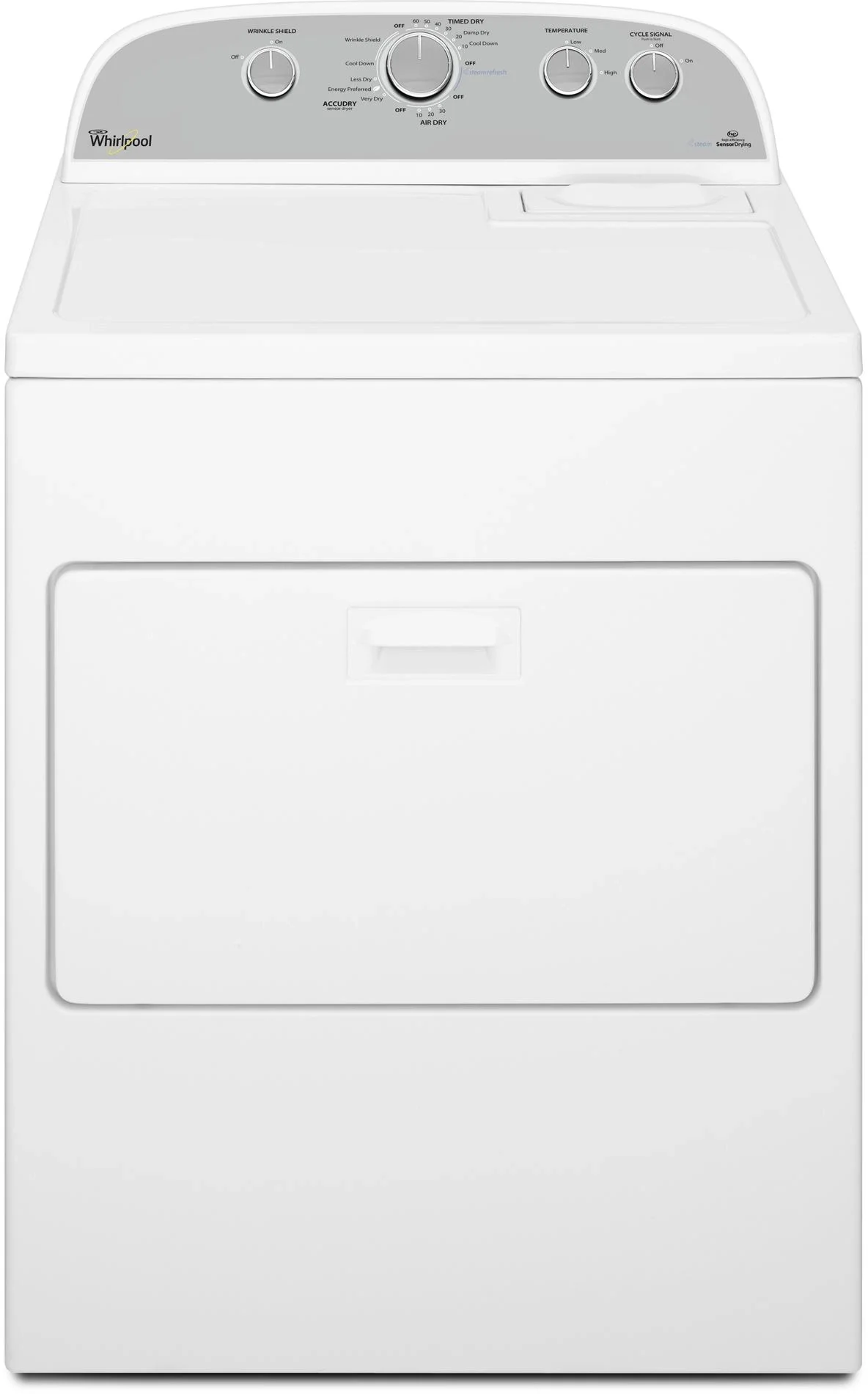 Whirlpool WED49STBW 29 Inch Top Load Electric Dryer: White | Plesser's ...