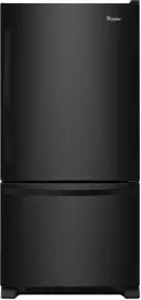 30 Inch Freestanding Bottom-Freezer Refrigerator with 18.7 cu. ft. Capacity, 5 SpillGuard™ Shelves, Gallon Door Bin, FreshFlow™ Preserver, Auto Icemaker, and ENERGY STAR®