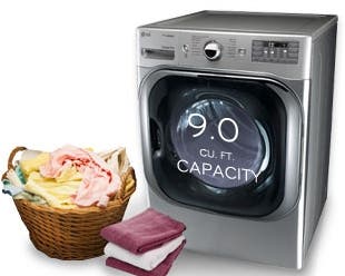 LG DLEX8500V 29 Inch 9.0 cu. ft. Electric Dryer