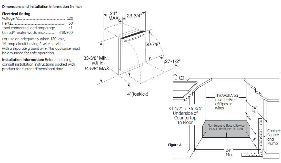 GE CDT725SSFSS Stainless Steel