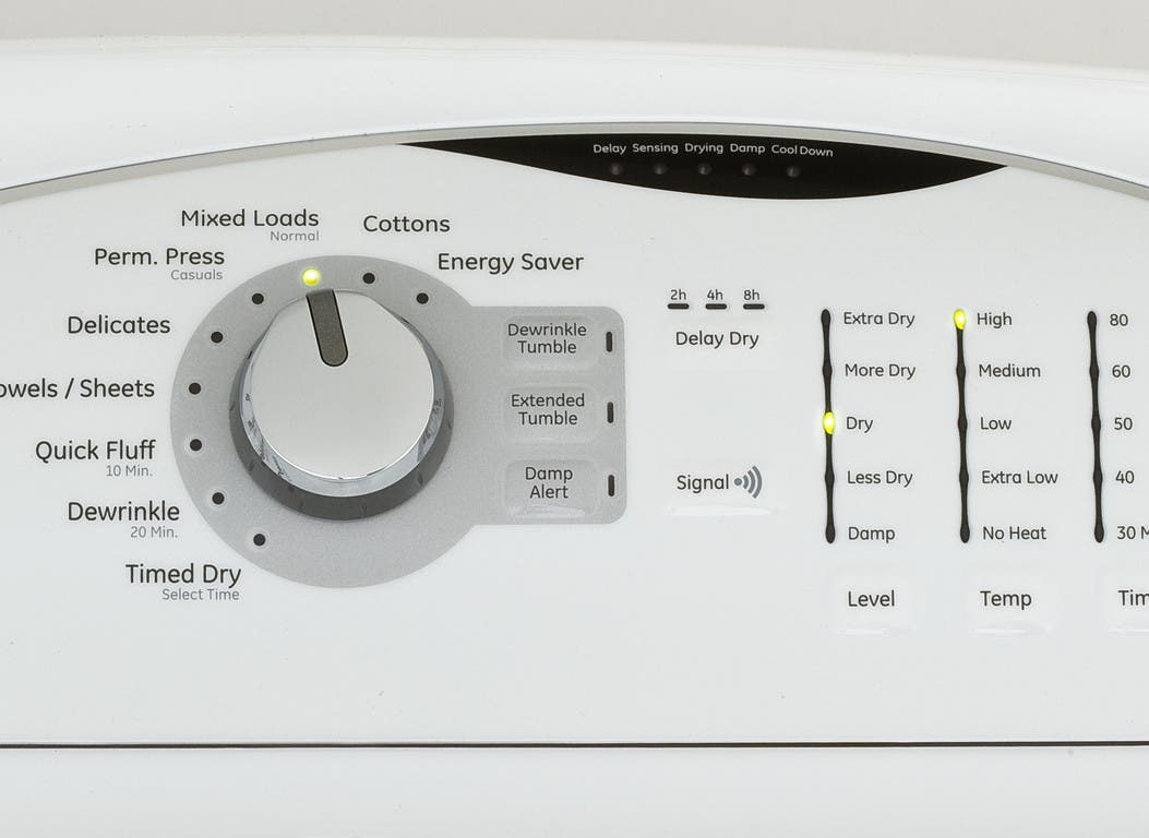 GE GTDP520EDWW 27" Electric Dryer