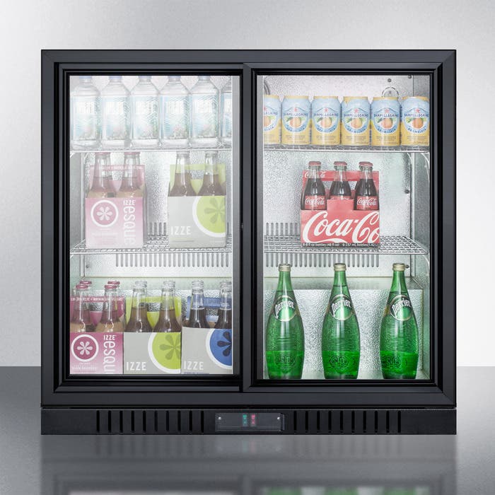 Summit SCR700 Black Cabinet