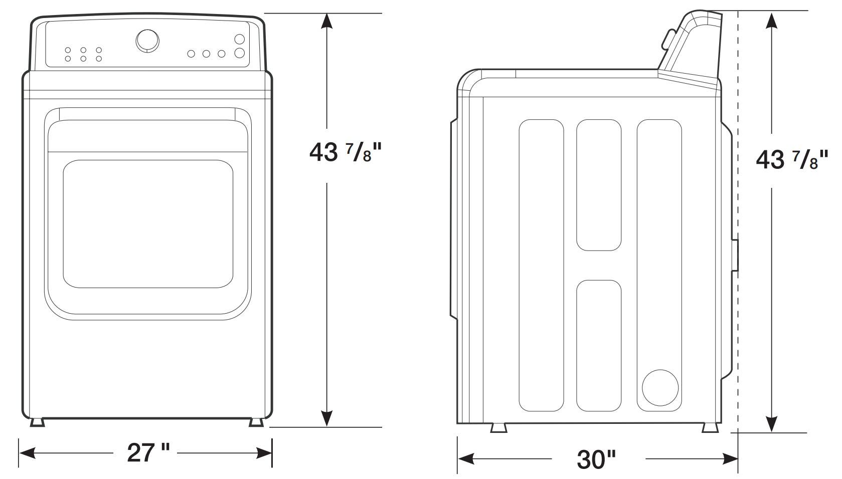 Samsung DV45H7200GW White