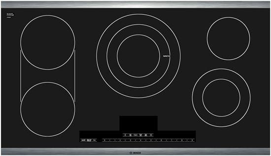 Bosch NETP666SUC Black With Stainless Steel Frame